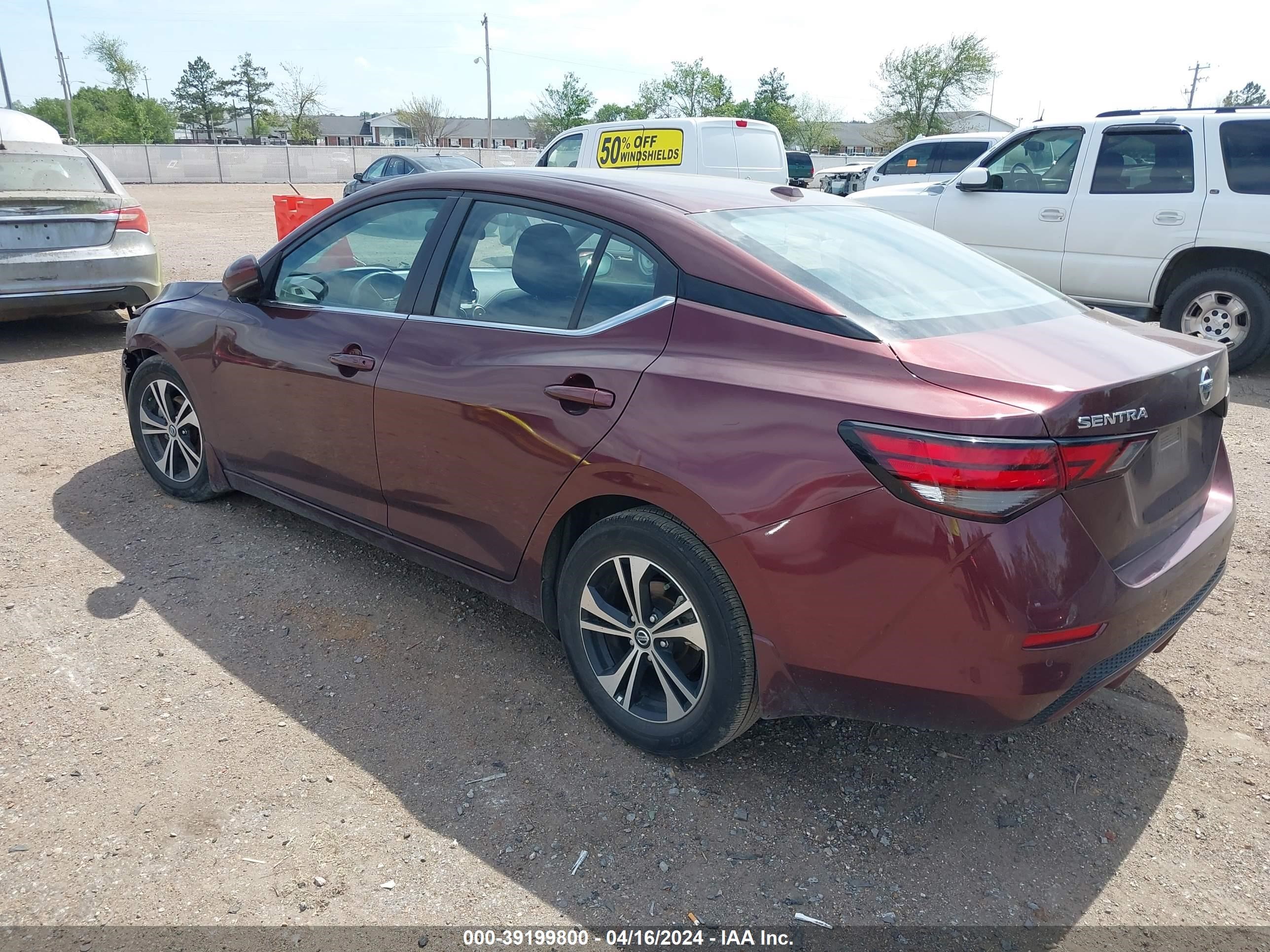 2020 Nissan Sentra Sv Xtronic Cvt vin: 3N1AB8CVXLY246278