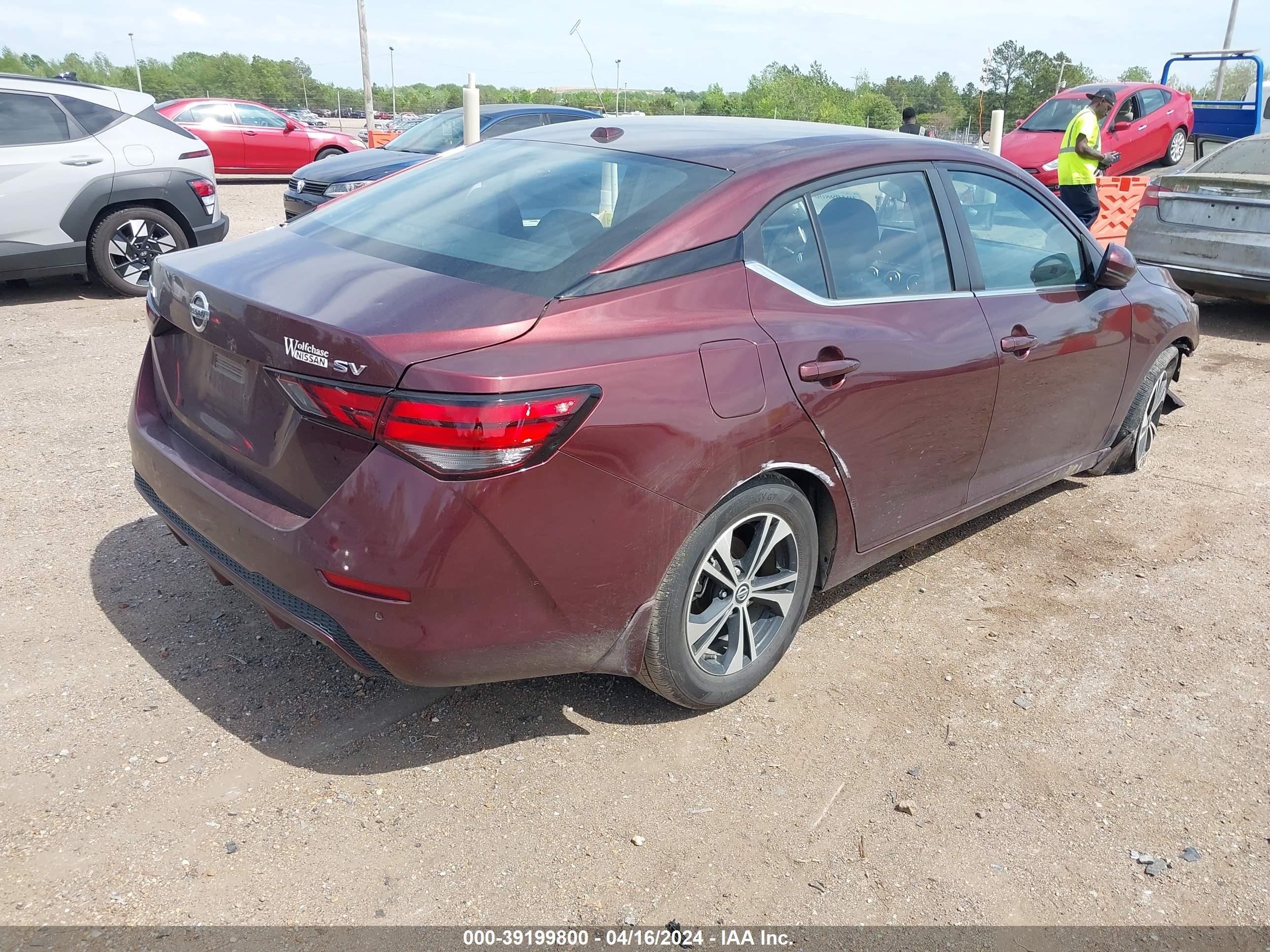 2020 Nissan Sentra Sv Xtronic Cvt vin: 3N1AB8CVXLY246278