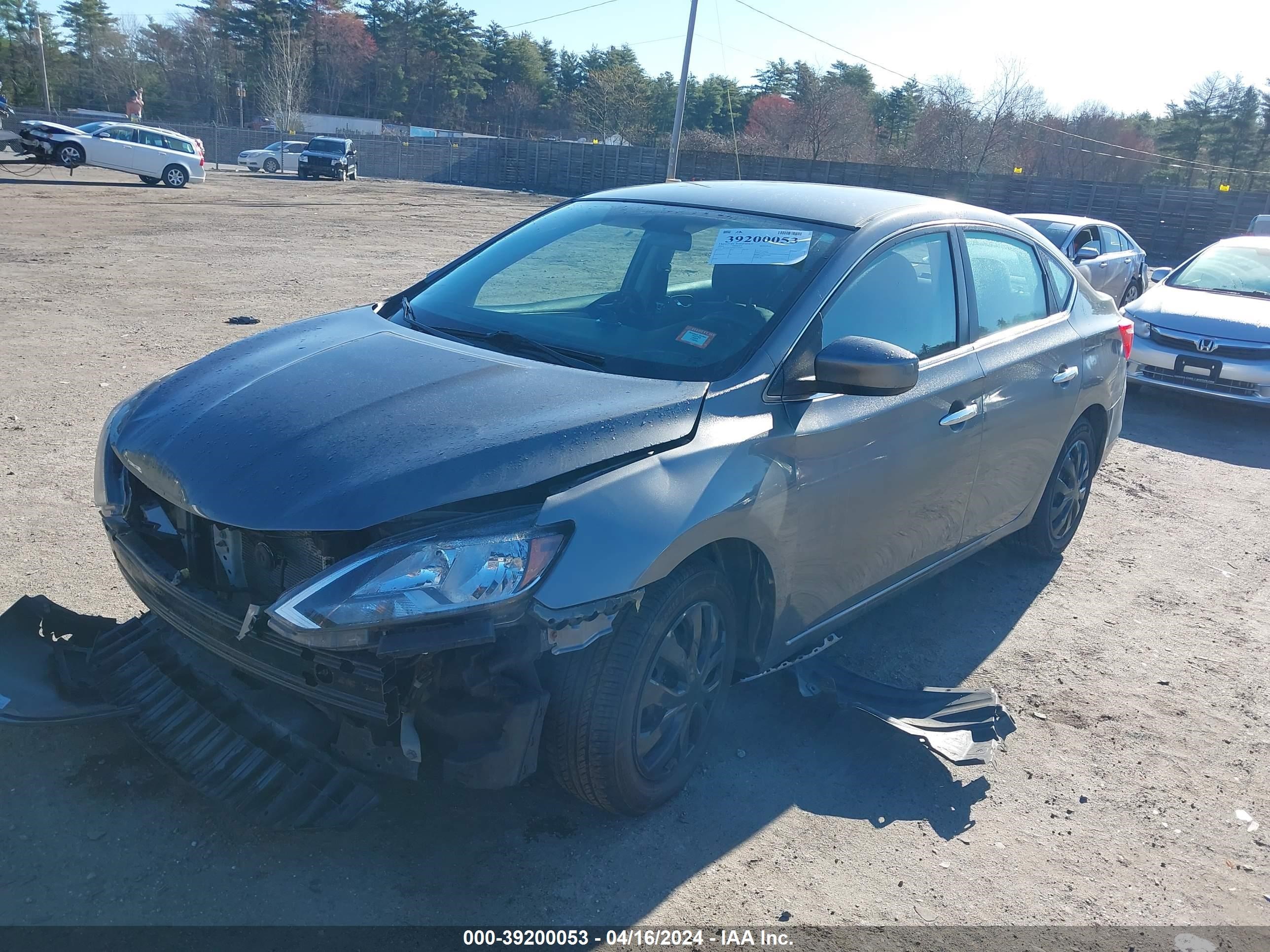 2016 Nissan Sentra Fe+ S/S/Sl/Sr/Sv vin: 3N1AB7AP0GY247606