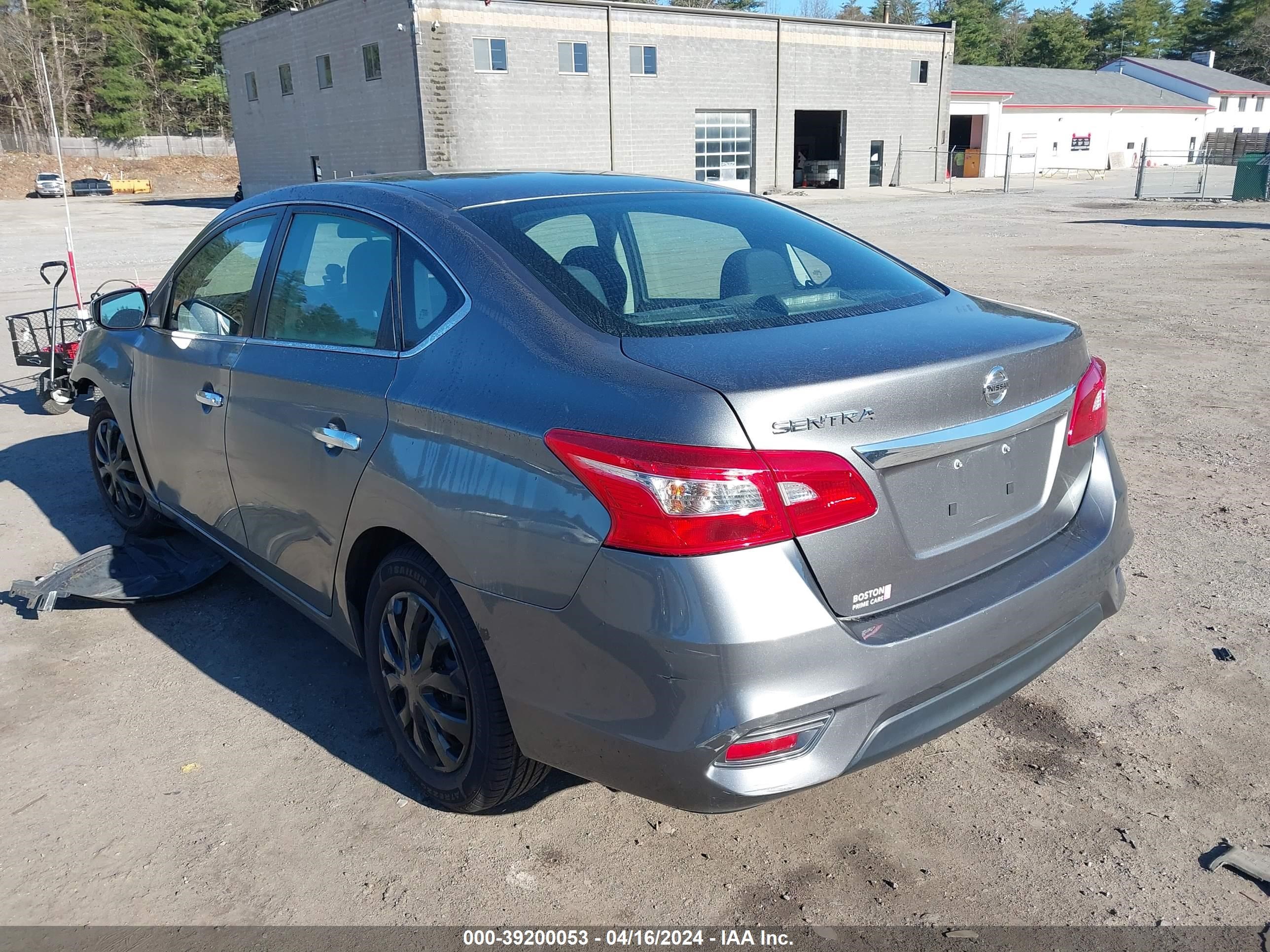 2016 Nissan Sentra Fe+ S/S/Sl/Sr/Sv vin: 3N1AB7AP0GY247606