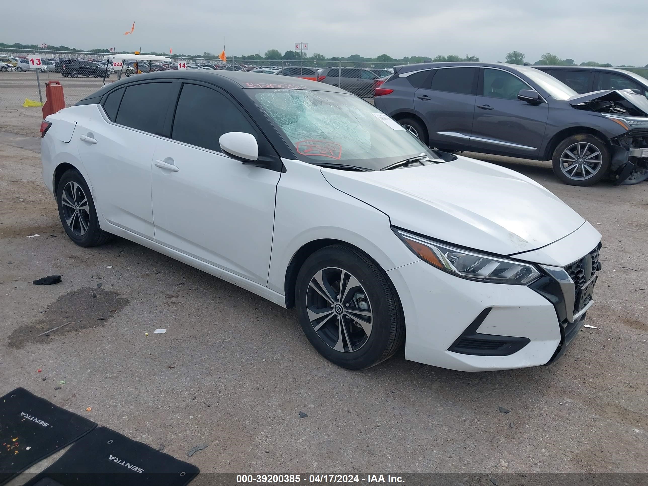 2022 Nissan Sentra Sv Xtronic Cvt vin: 3N1AB8CV8NY297376