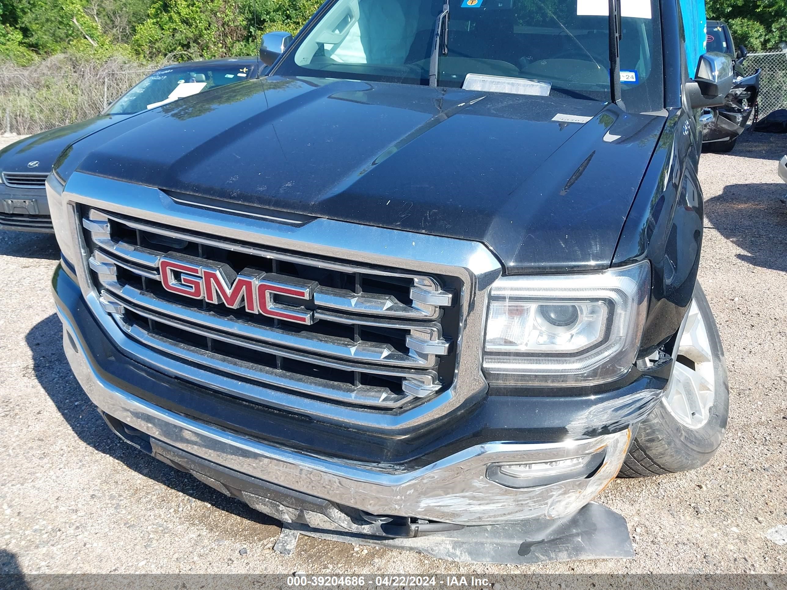 2018 GMC Sierra 1500 Slt vin: 3GTU2NEC6JG562963