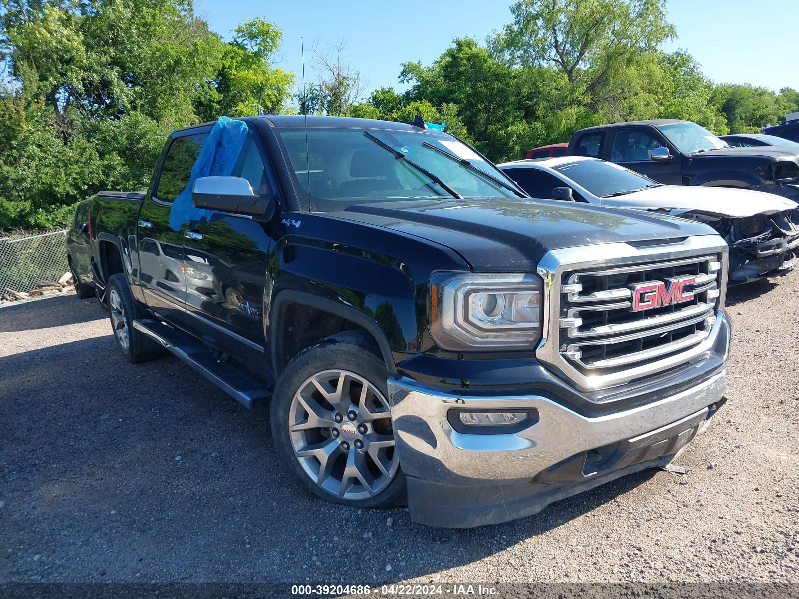 2018 GMC Sierra 1500 Slt vin: 3GTU2NEC6JG562963