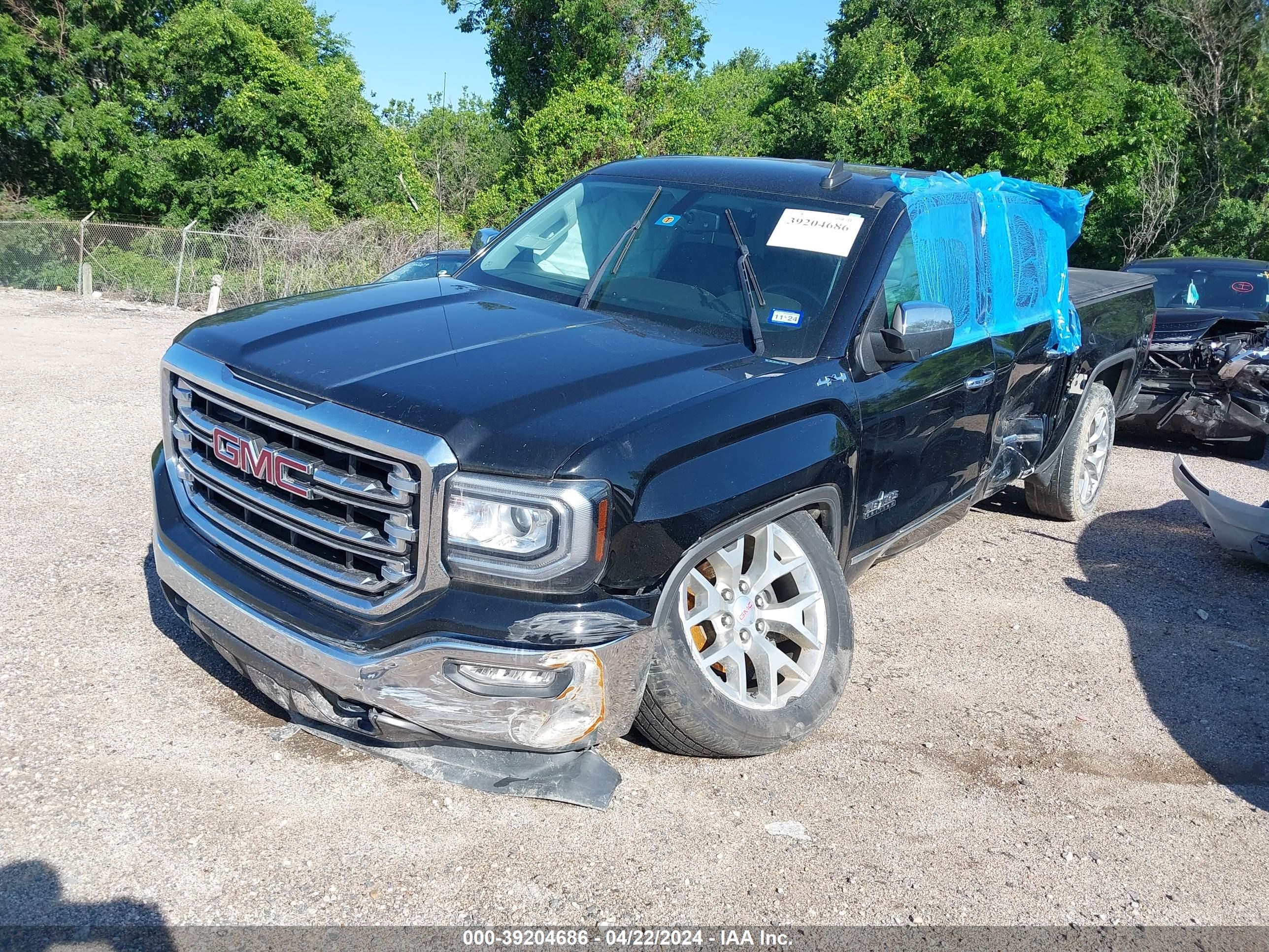 2018 GMC Sierra 1500 Slt vin: 3GTU2NEC6JG562963