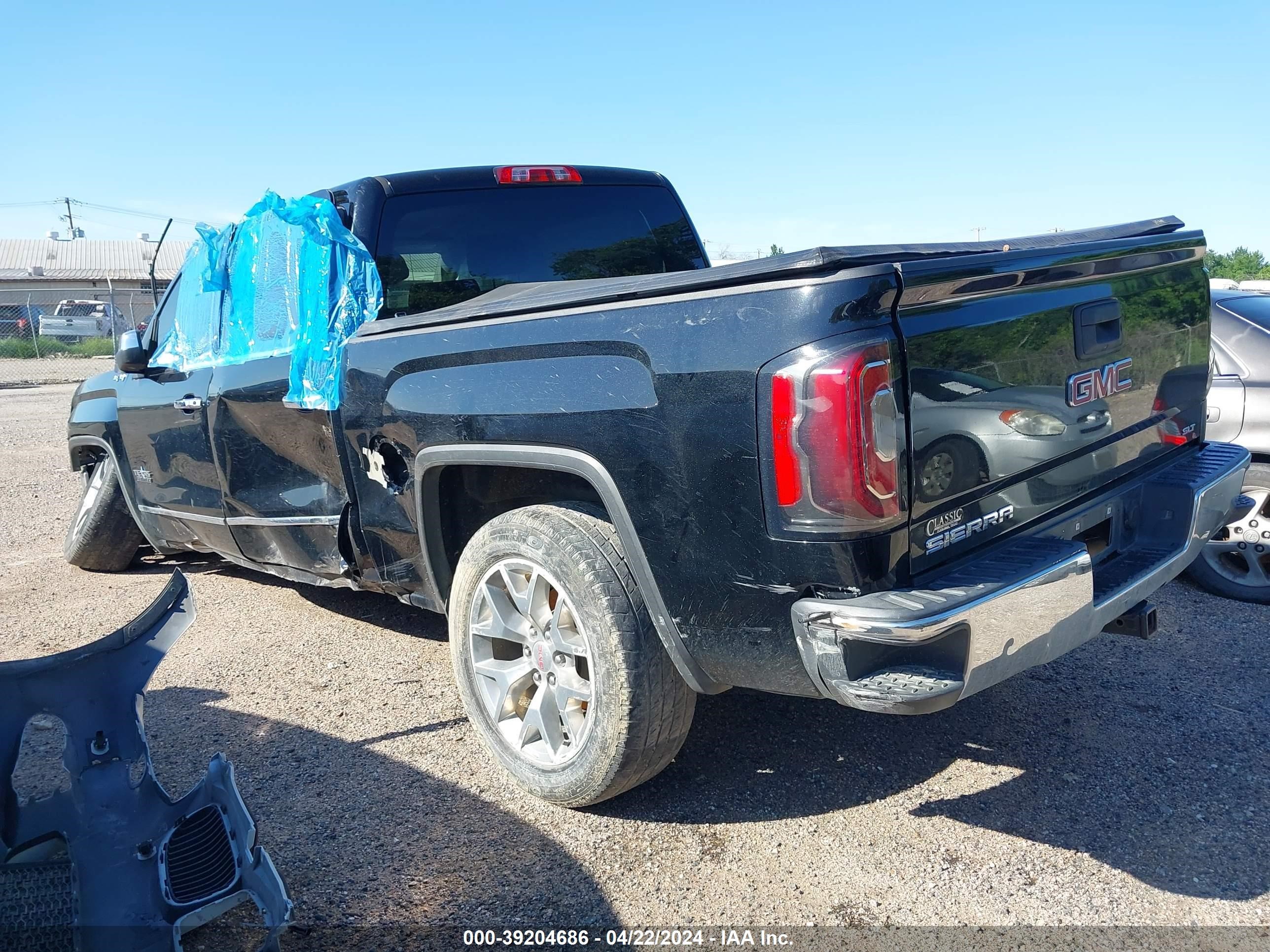 2018 GMC Sierra 1500 Slt vin: 3GTU2NEC6JG562963