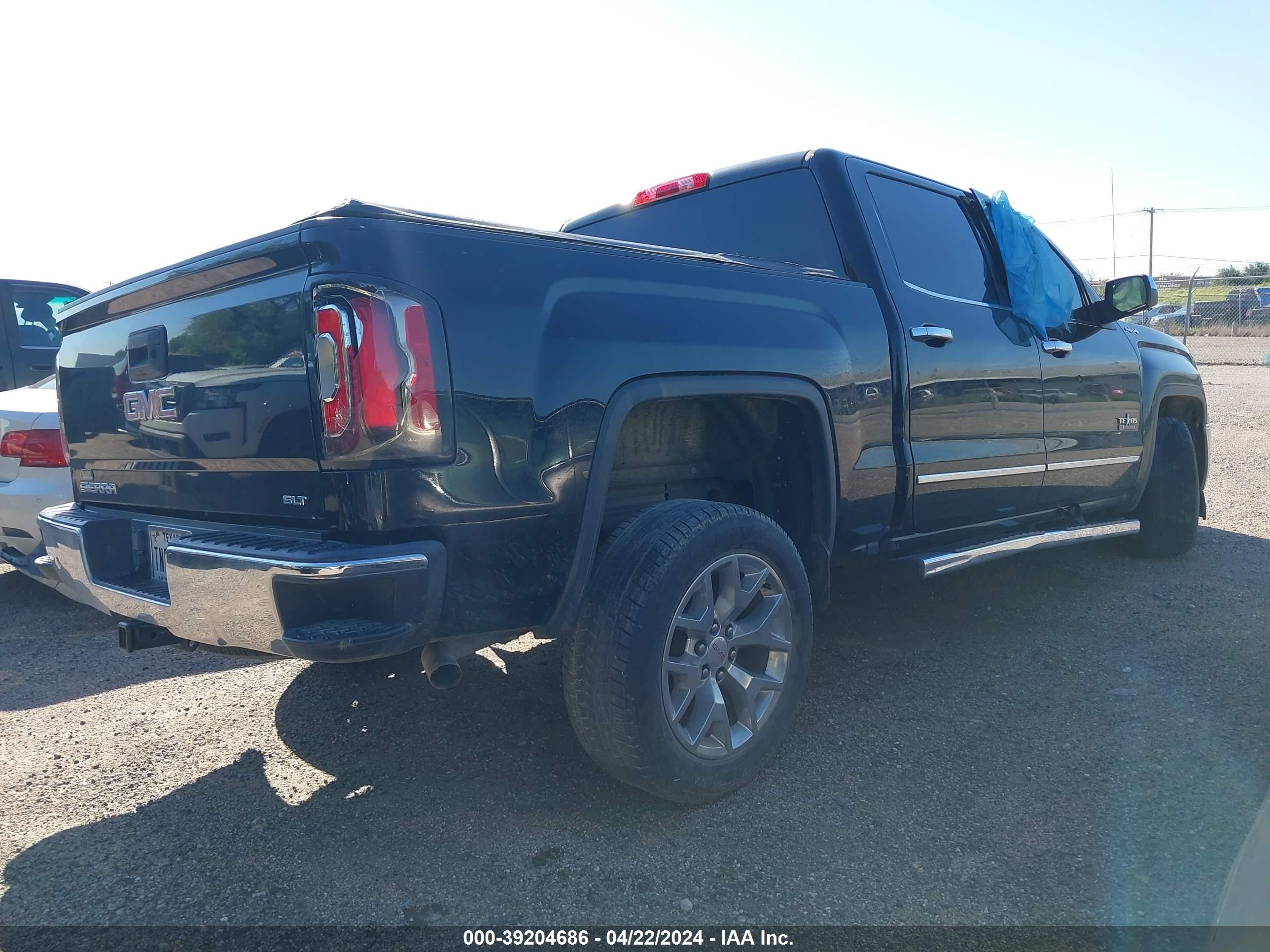 2018 GMC Sierra 1500 Slt vin: 3GTU2NEC6JG562963