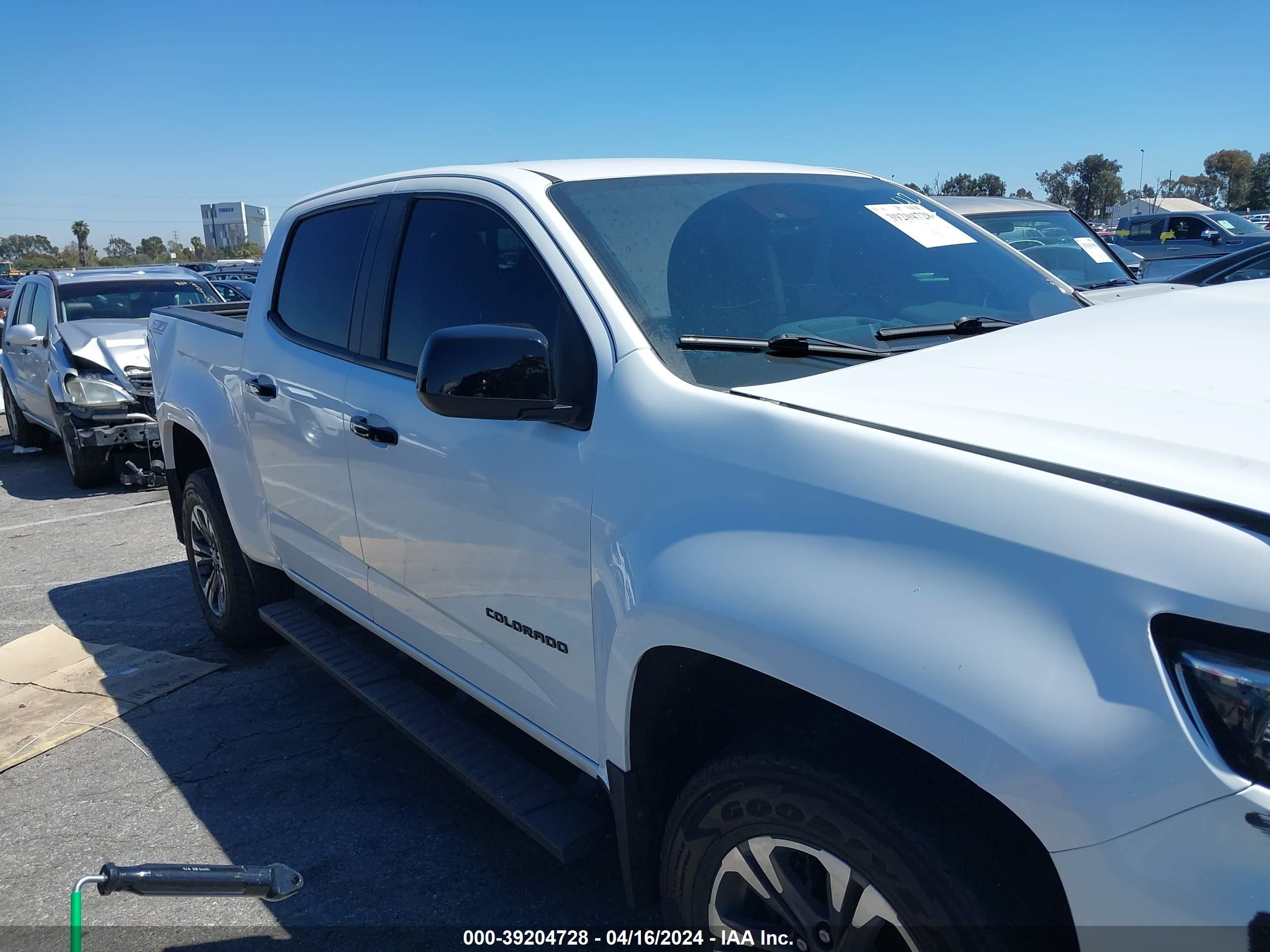 2021 Chevrolet Colorado 2Wd Short Box Z71 vin: 1GCGSDEN1M1184742