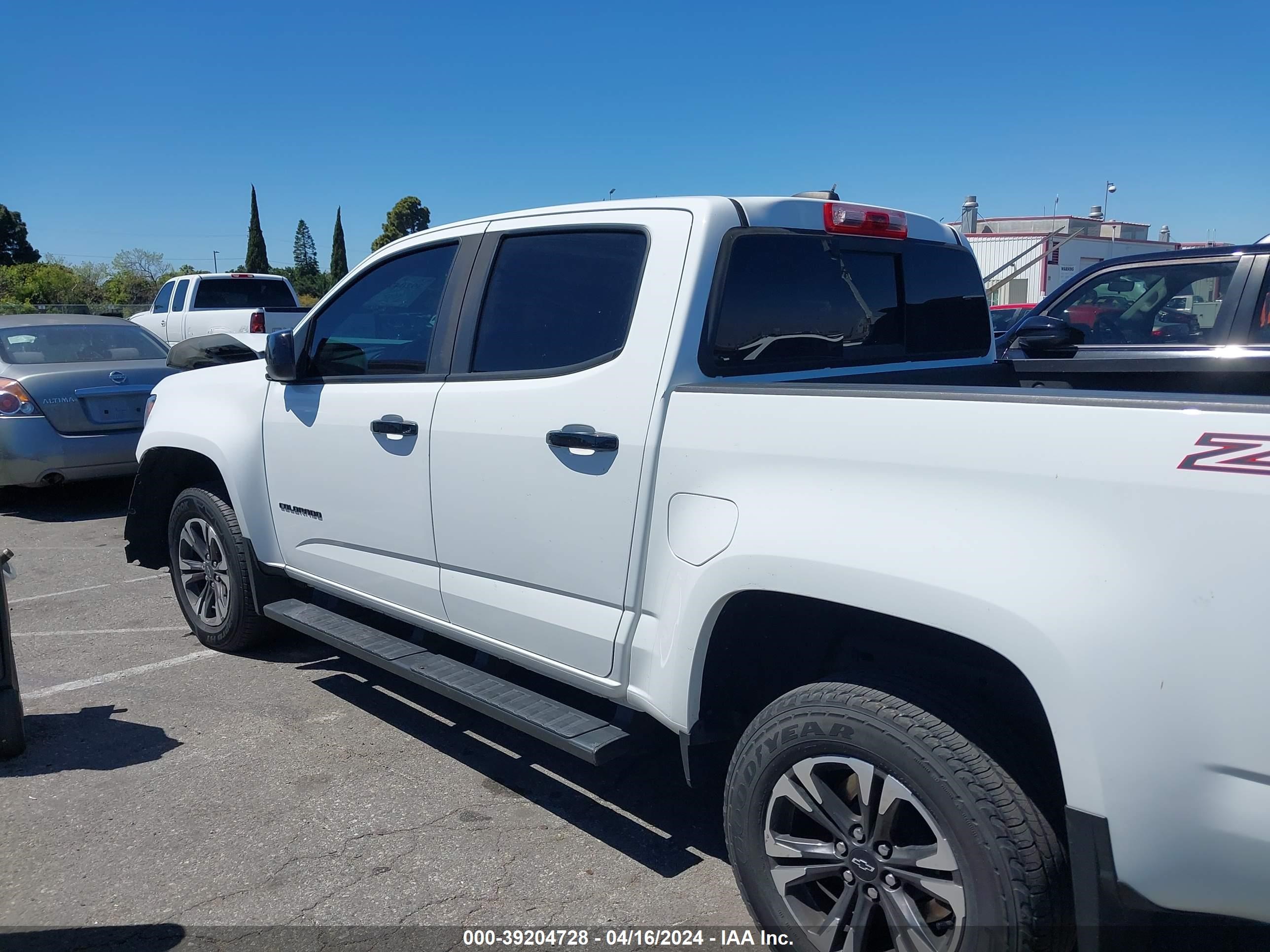 2021 Chevrolet Colorado 2Wd Short Box Z71 vin: 1GCGSDEN1M1184742