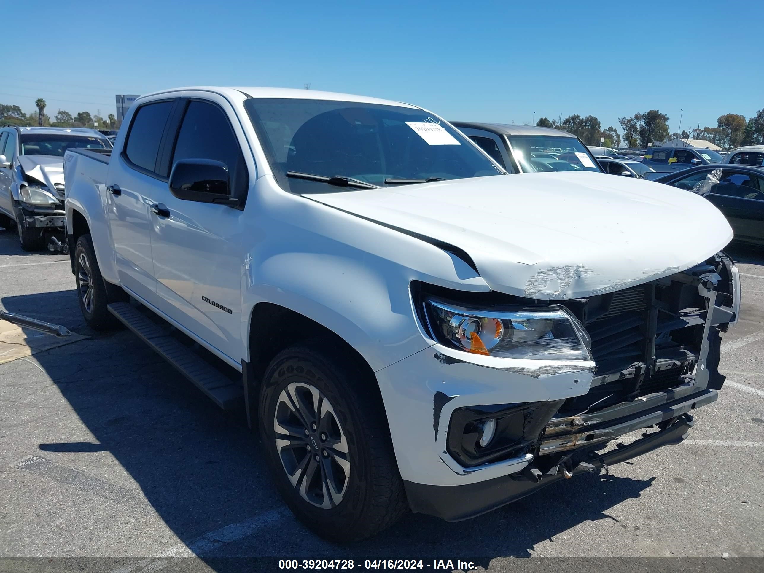 2021 Chevrolet Colorado 2Wd Short Box Z71 vin: 1GCGSDEN1M1184742