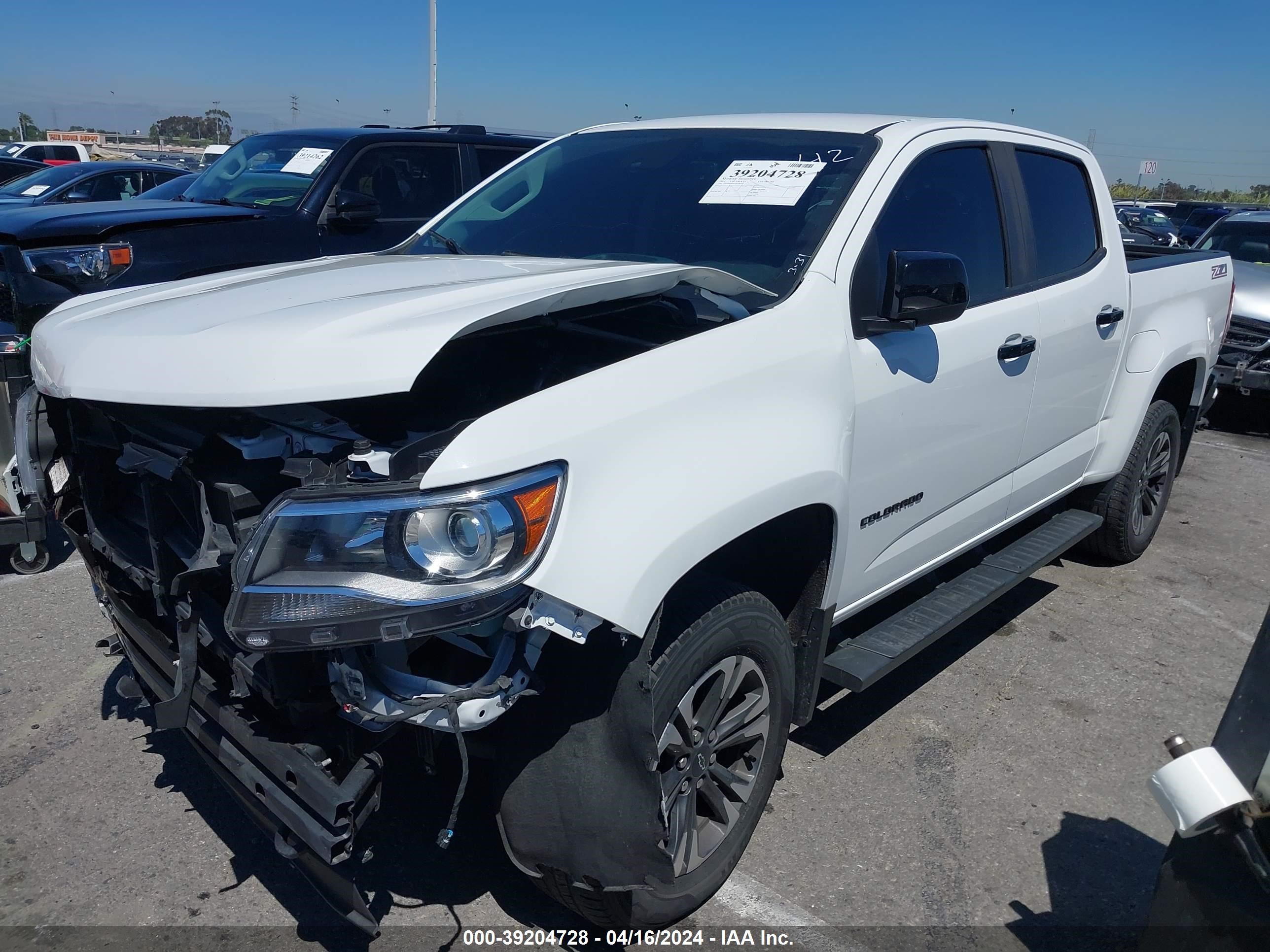 2021 Chevrolet Colorado 2Wd Short Box Z71 vin: 1GCGSDEN1M1184742