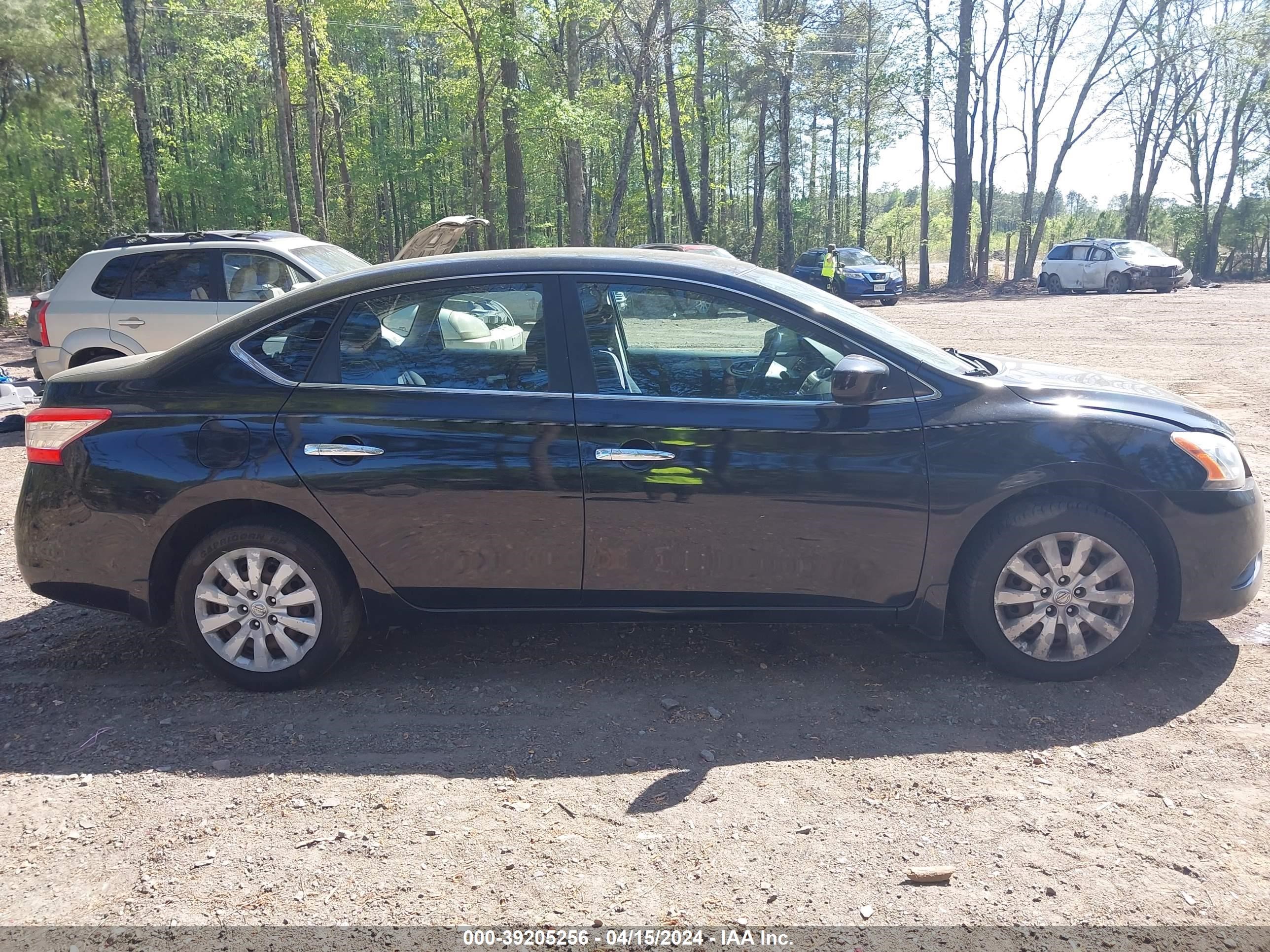 2013 Nissan Sentra Sv vin: 3N1AB7AP0DL708795