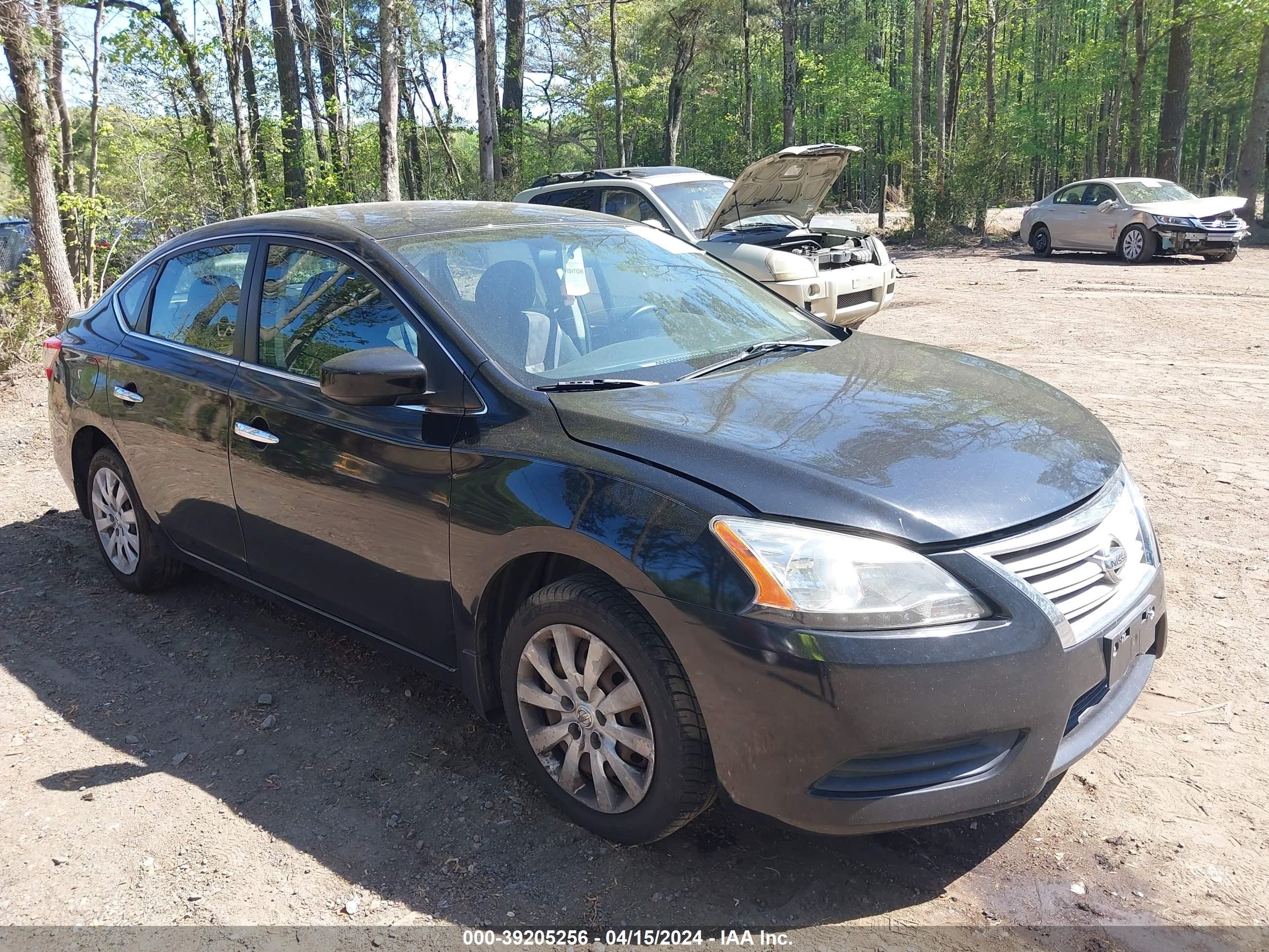 2013 Nissan Sentra Sv vin: 3N1AB7AP0DL708795