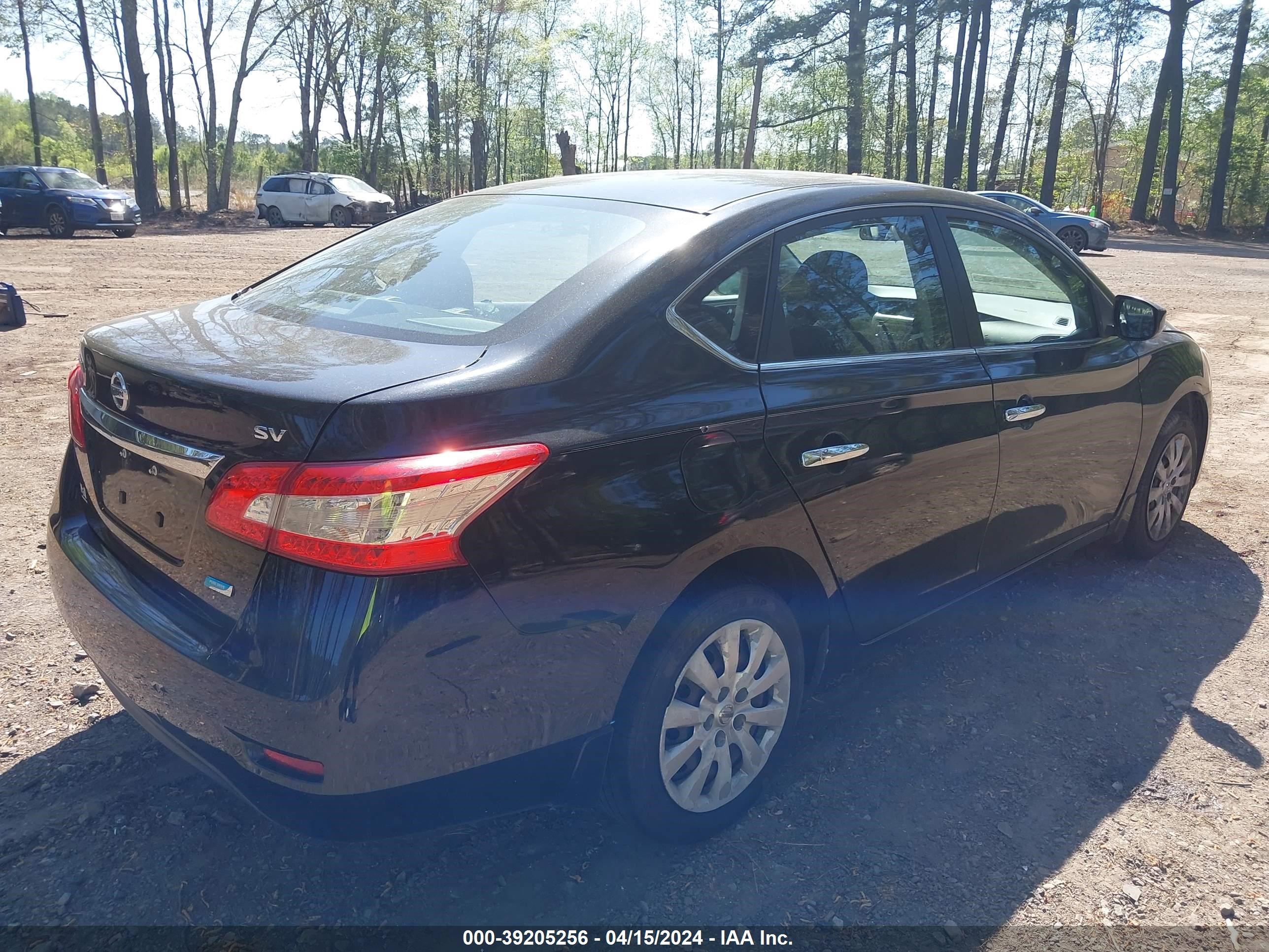 2013 Nissan Sentra Sv vin: 3N1AB7AP0DL708795