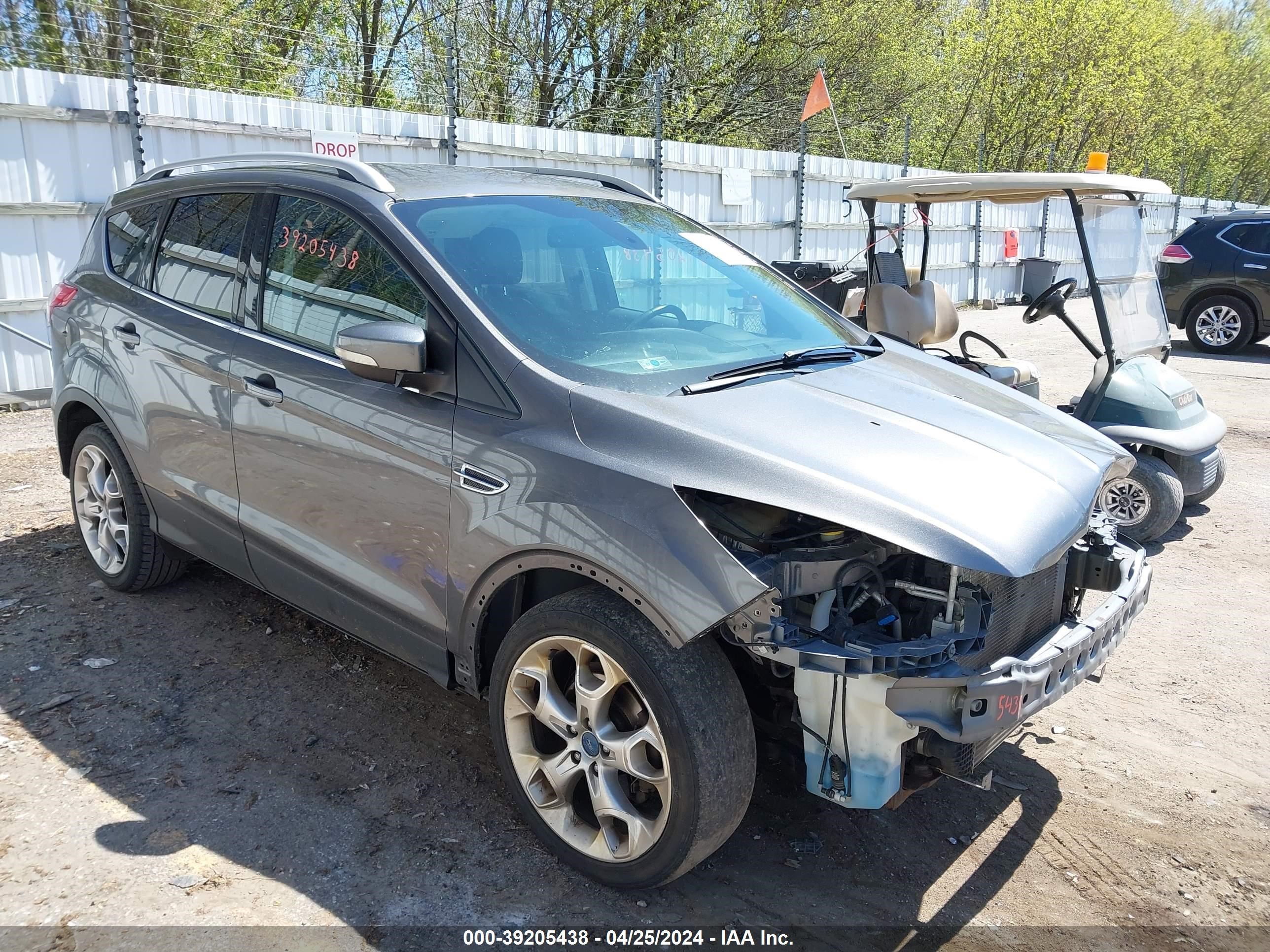 2014 Ford Escape Titanium vin: 1FMCU0JX7EUB14909