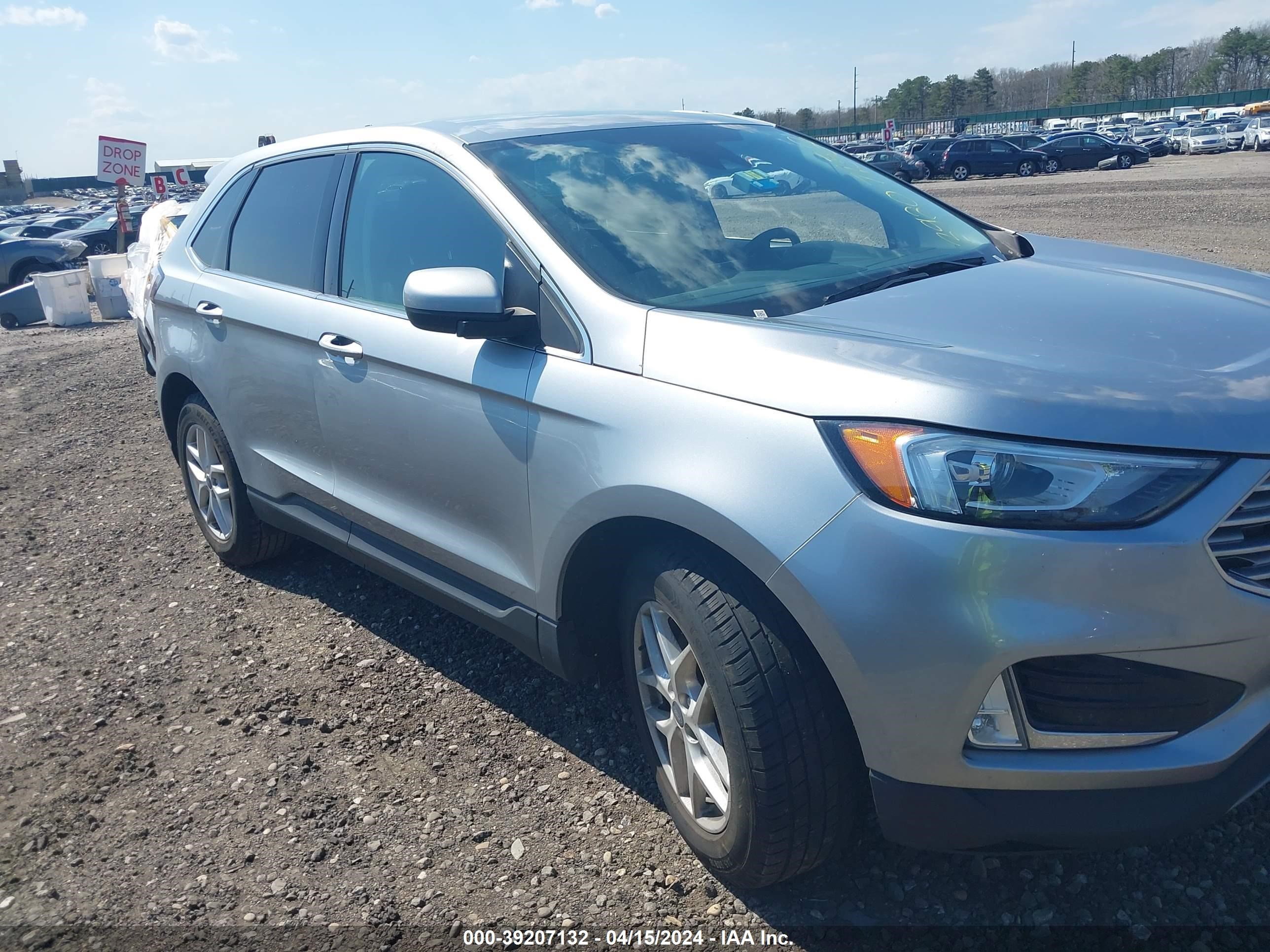 2021 Ford Edge Sel vin: 2FMPK3J9XMBA11207