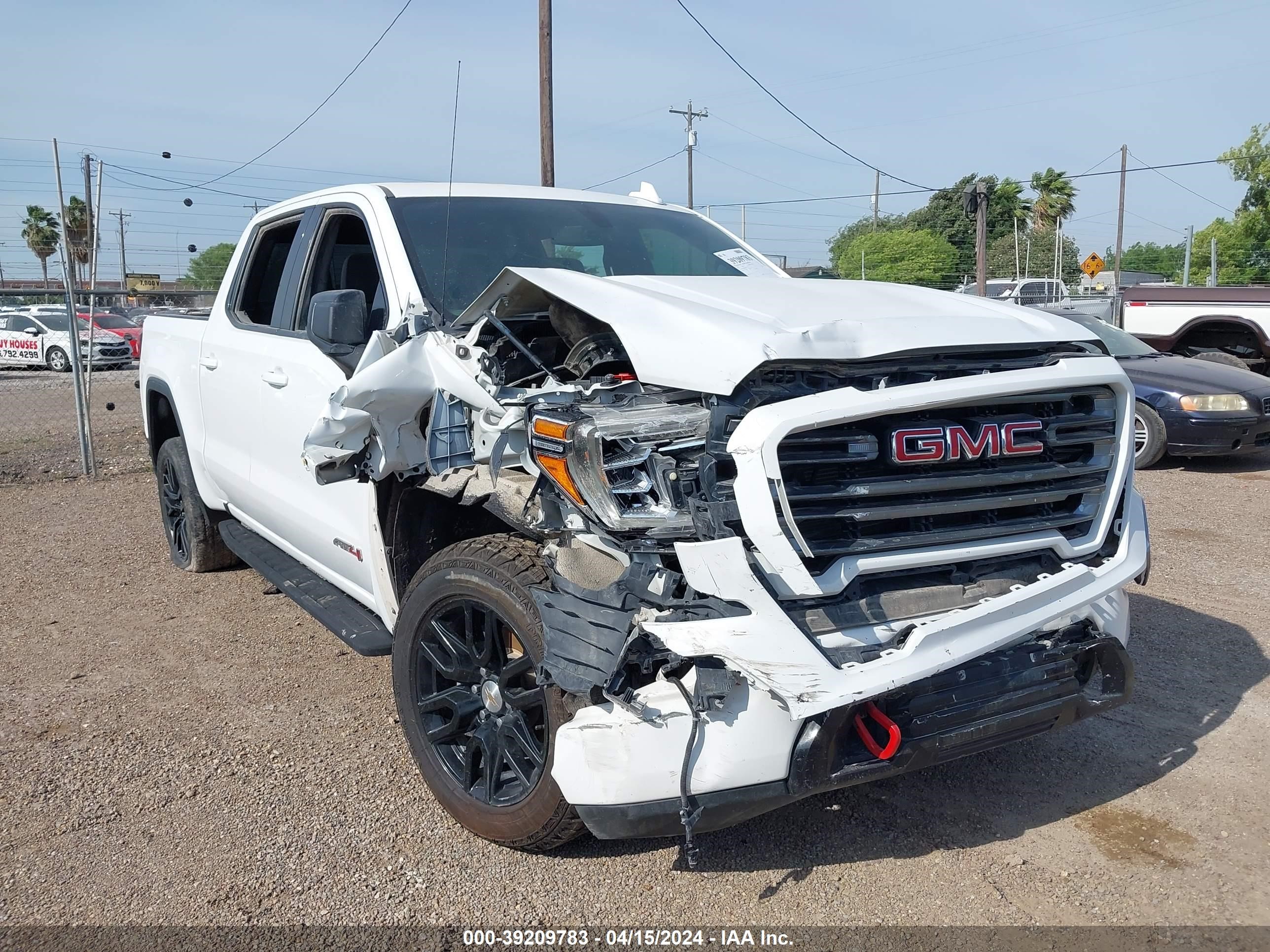 2021 GMC Sierra 1500 4Wd Short Box At4 vin: 3GTP9EED1MG459956