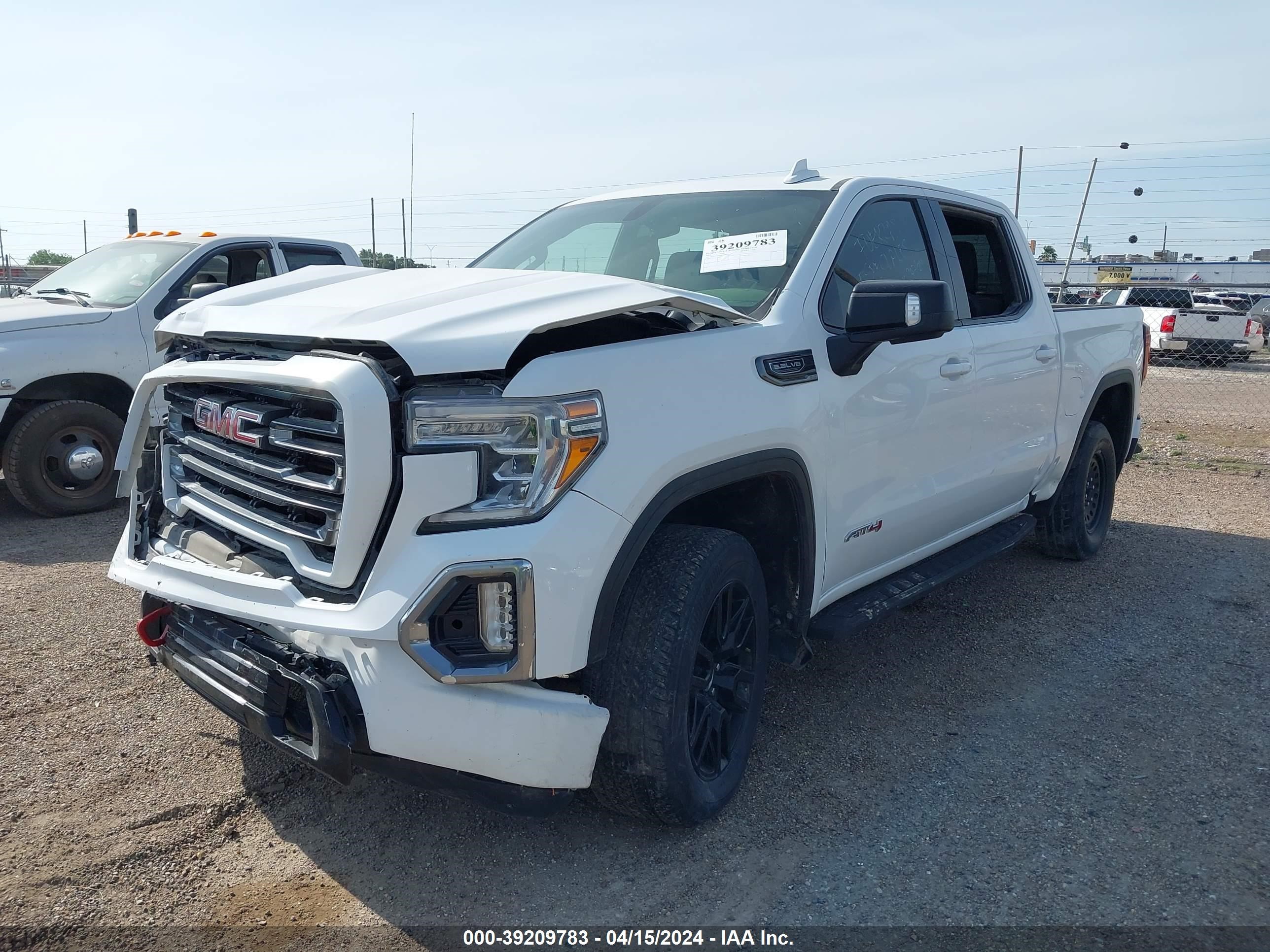 2021 GMC Sierra 1500 4Wd Short Box At4 vin: 3GTP9EED1MG459956