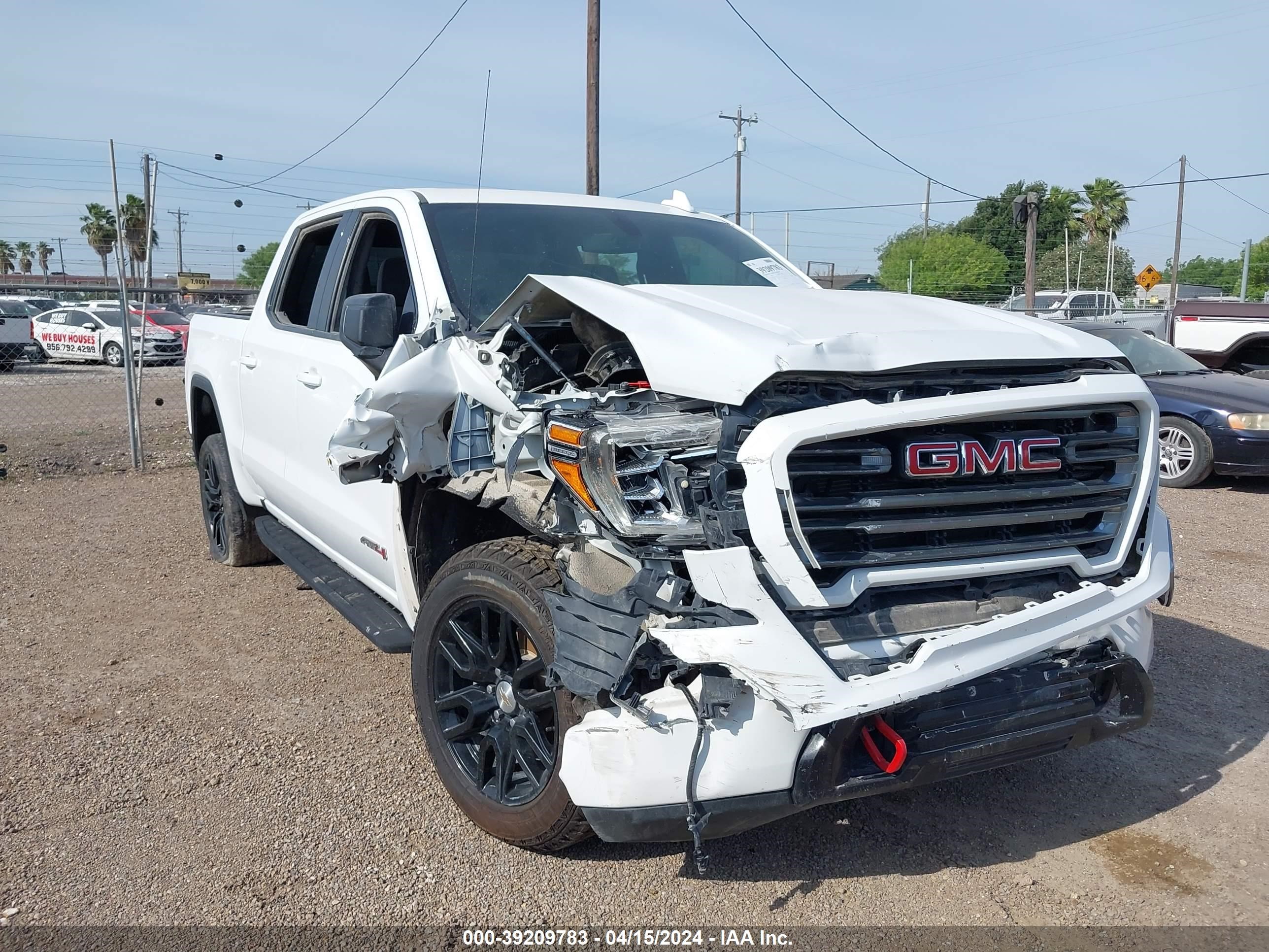 2021 GMC Sierra 1500 4Wd Short Box At4 vin: 3GTP9EED1MG459956