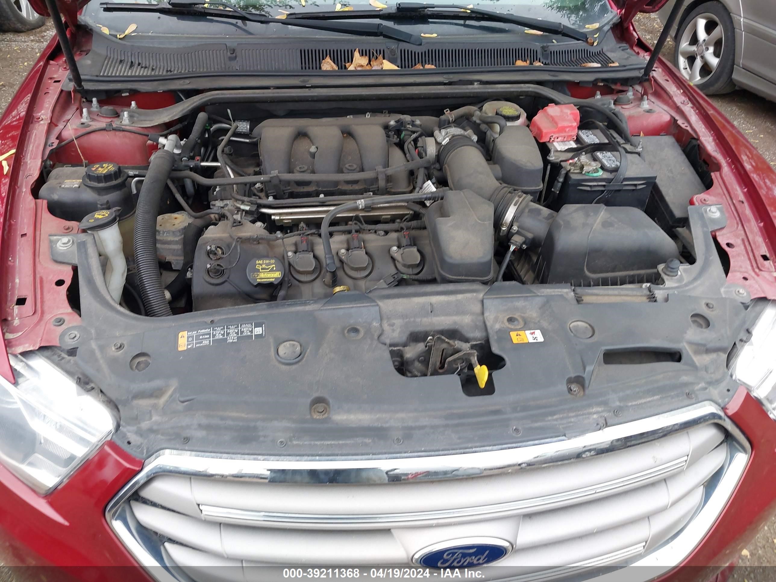 2013 Ford Taurus Sel vin: 1FAHP2E83DG176794