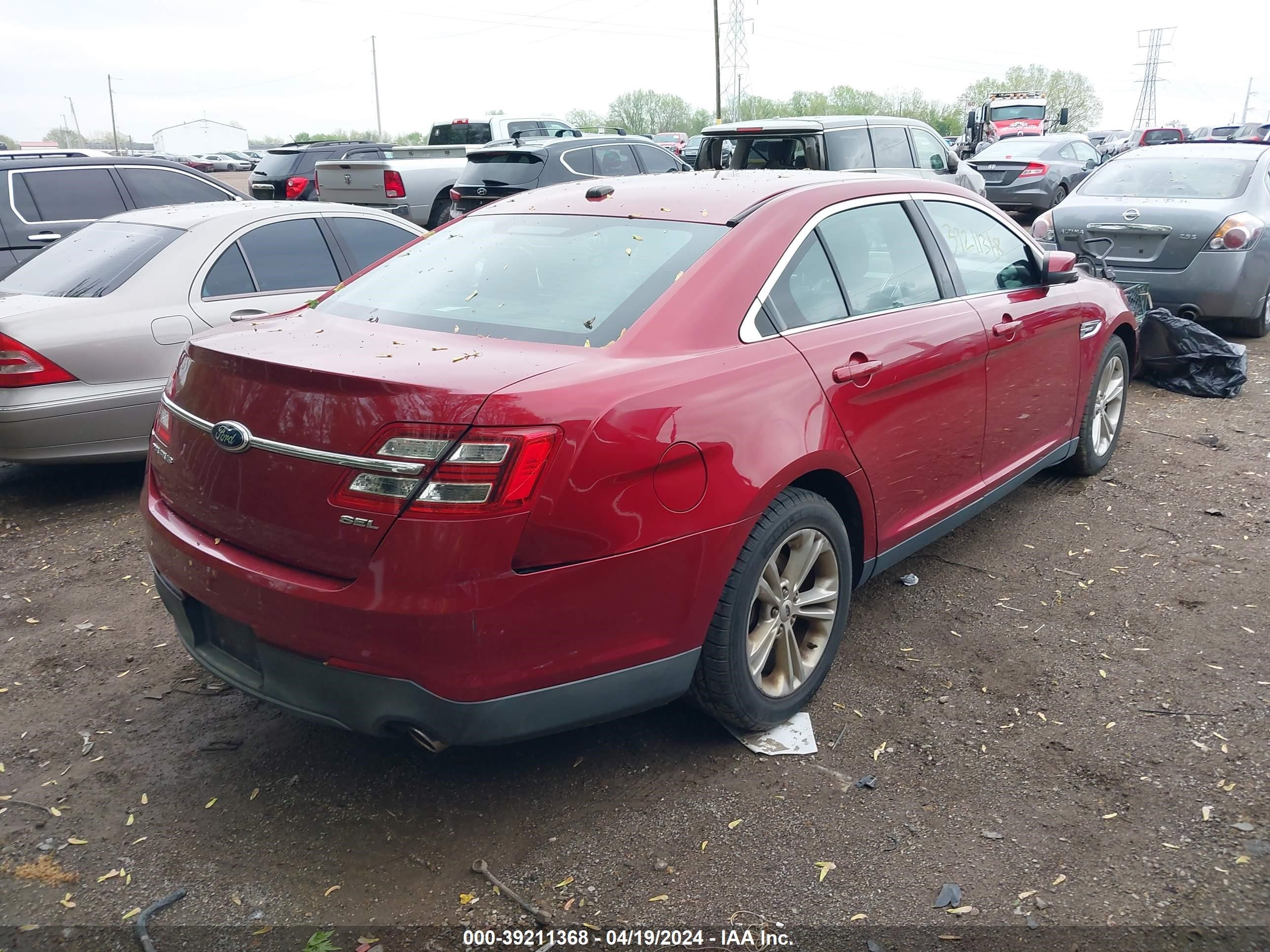 2013 Ford Taurus Sel vin: 1FAHP2E83DG176794