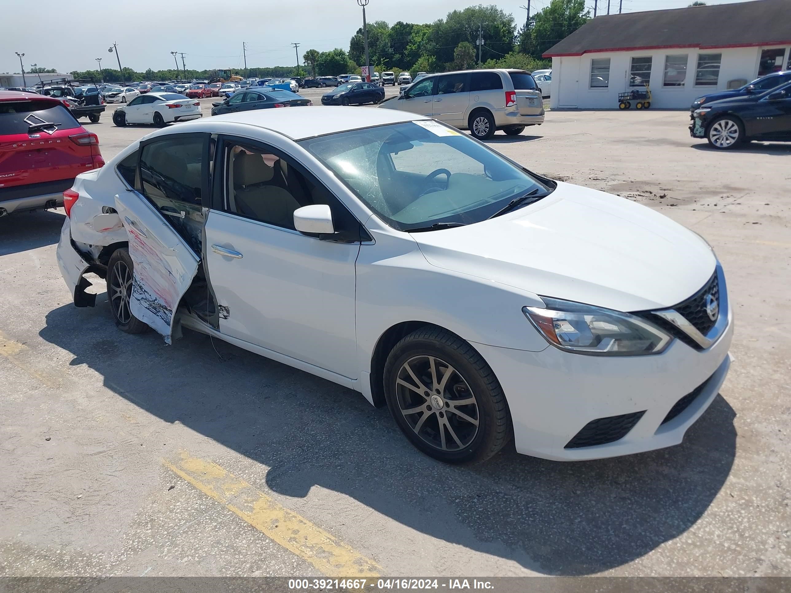 2017 Nissan Sentra S vin: 3N1AB7AP4HY277306