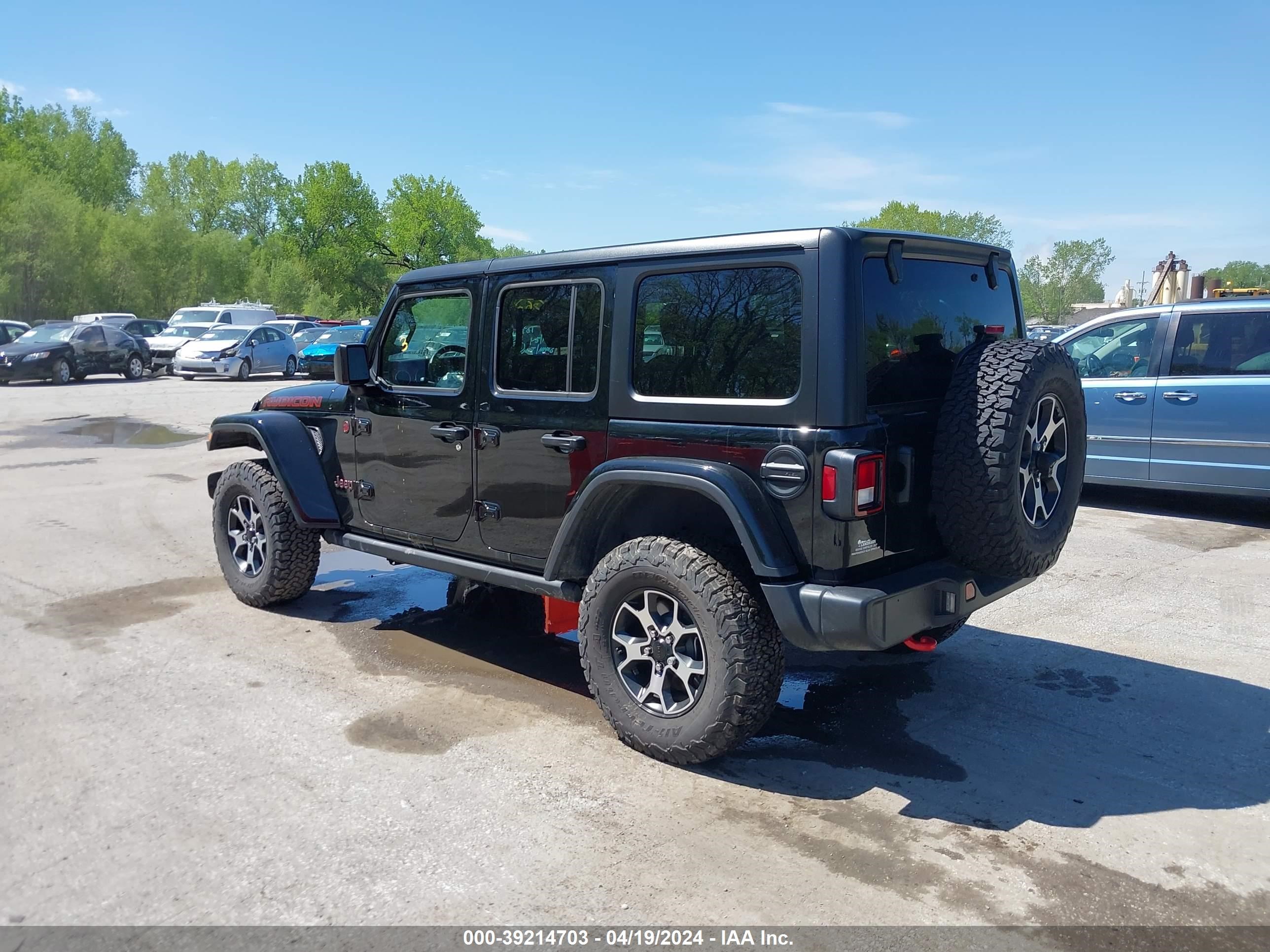 2022 Jeep Wrangler Unlimited Rubicon 4X4 vin: 1C4HJXFN6NW133488