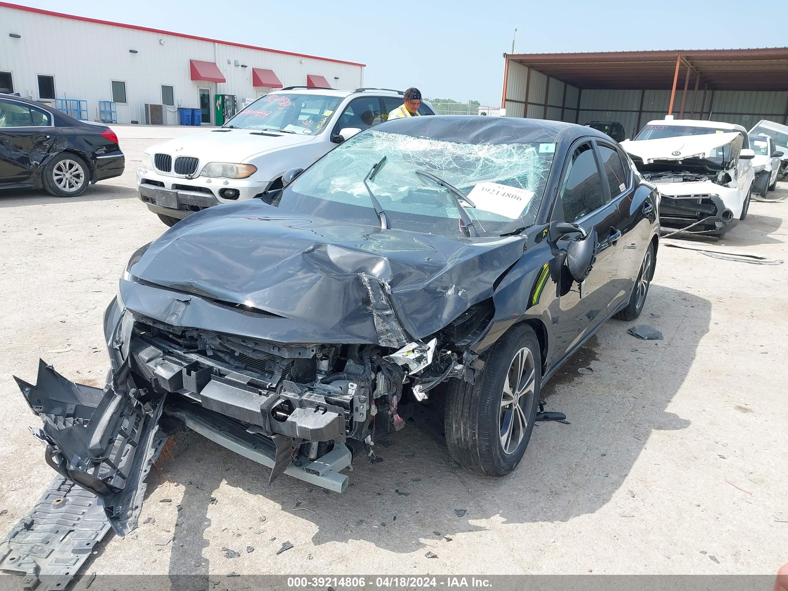 2022 Nissan Sentra Sv Xtronic Cvt vin: 3N1AB8CV6NY288479