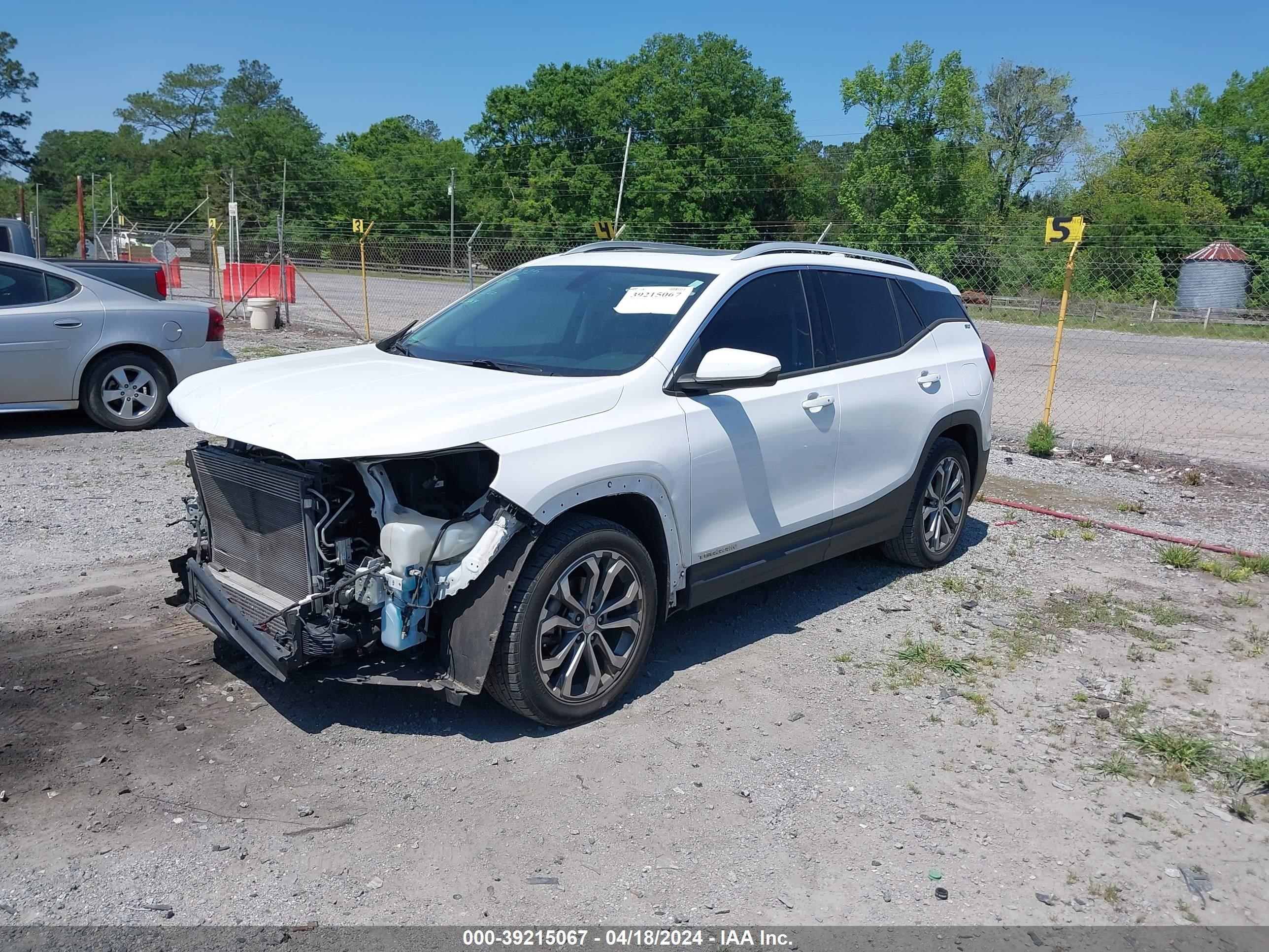 2018 GMC Terrain Slt vin: 3GKALPEV4JL261956