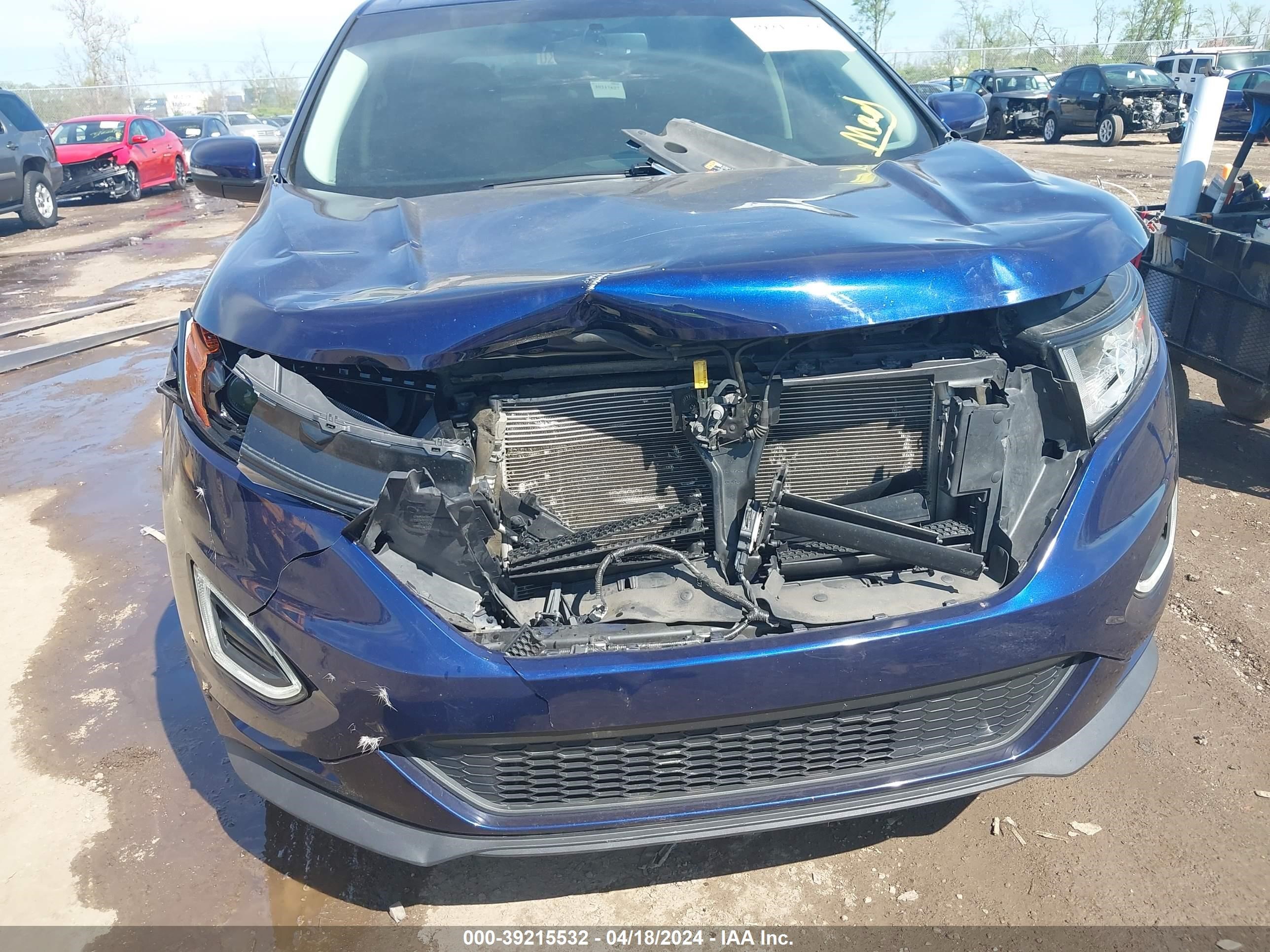 2016 Ford Edge Sport vin: 2FMPK4AP5GBC13249