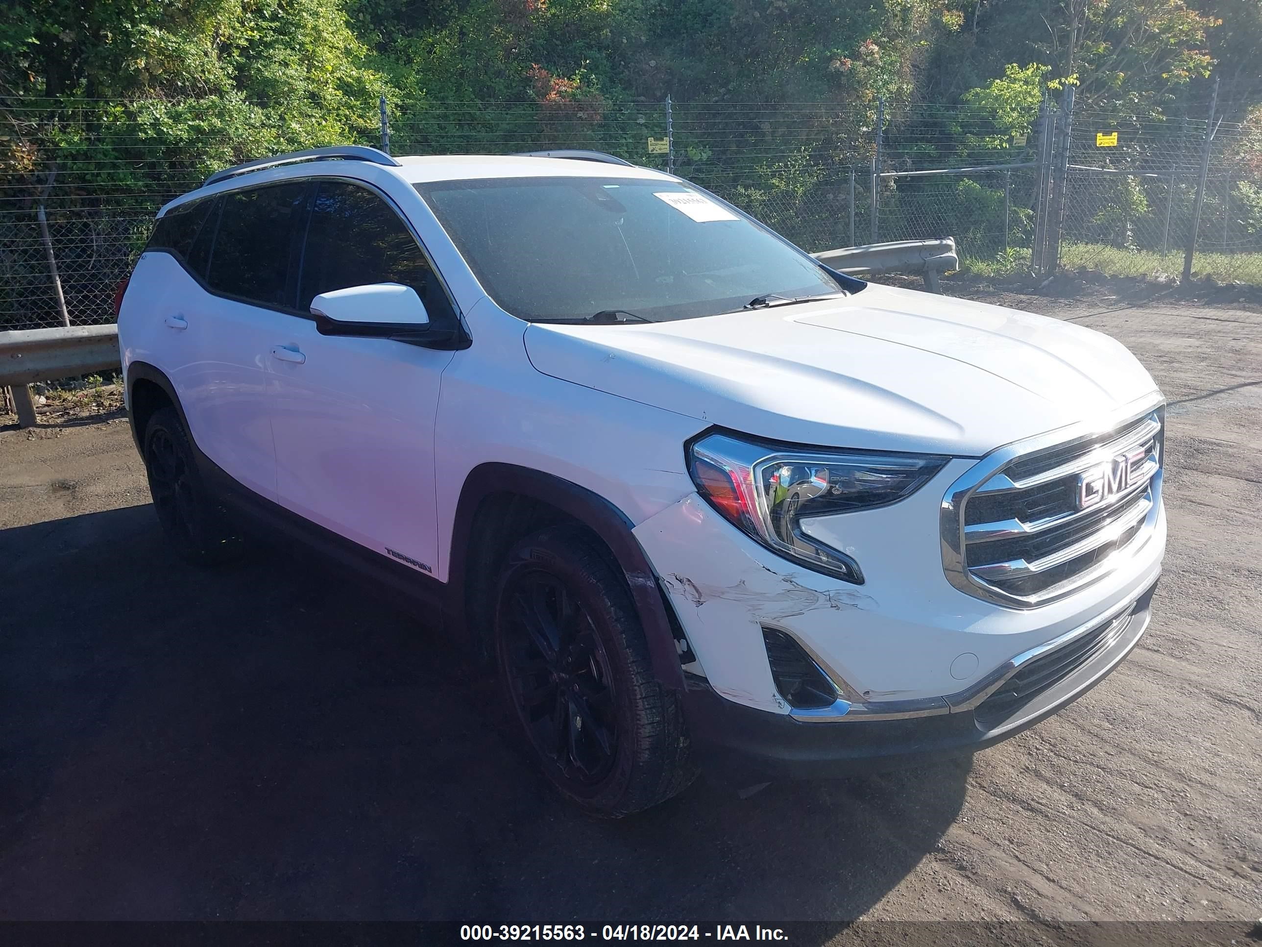 2020 GMC Terrain Fwd Slt vin: 3GKALPEX2LL152724