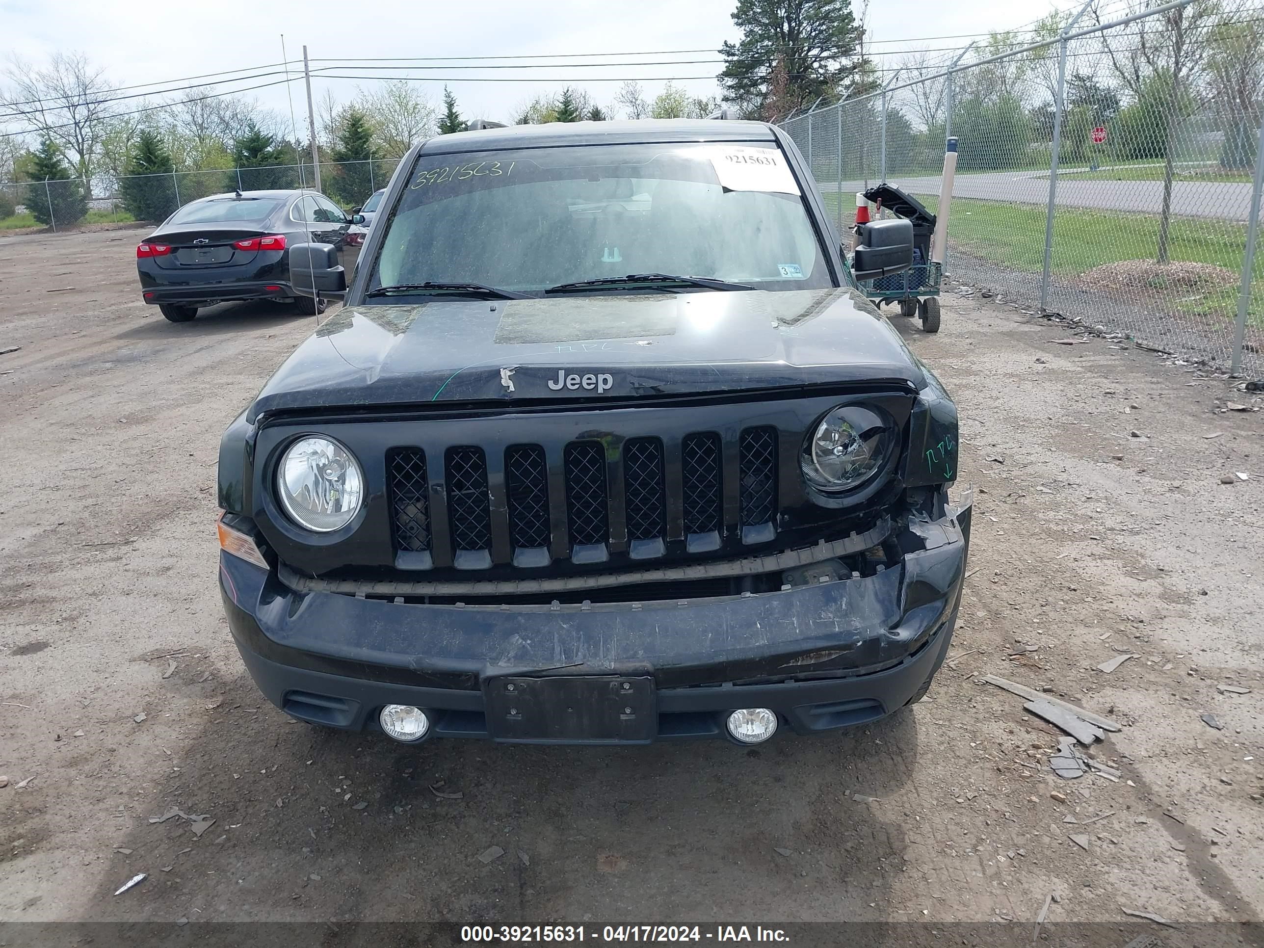 2017 Jeep Patriot Sport Se Fwd vin: 1C4NJPBA6HD200628