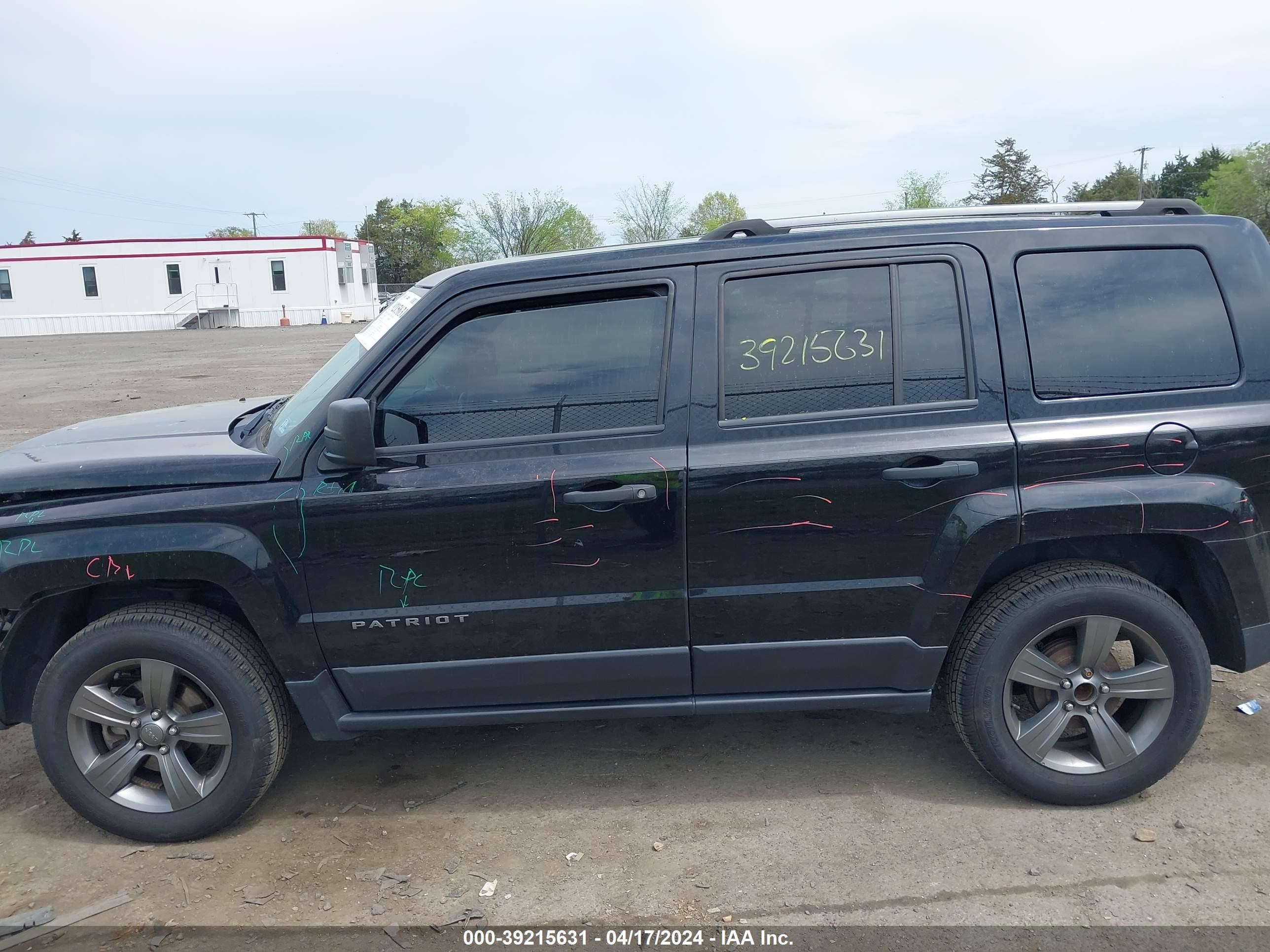 2017 Jeep Patriot Sport Se Fwd vin: 1C4NJPBA6HD200628