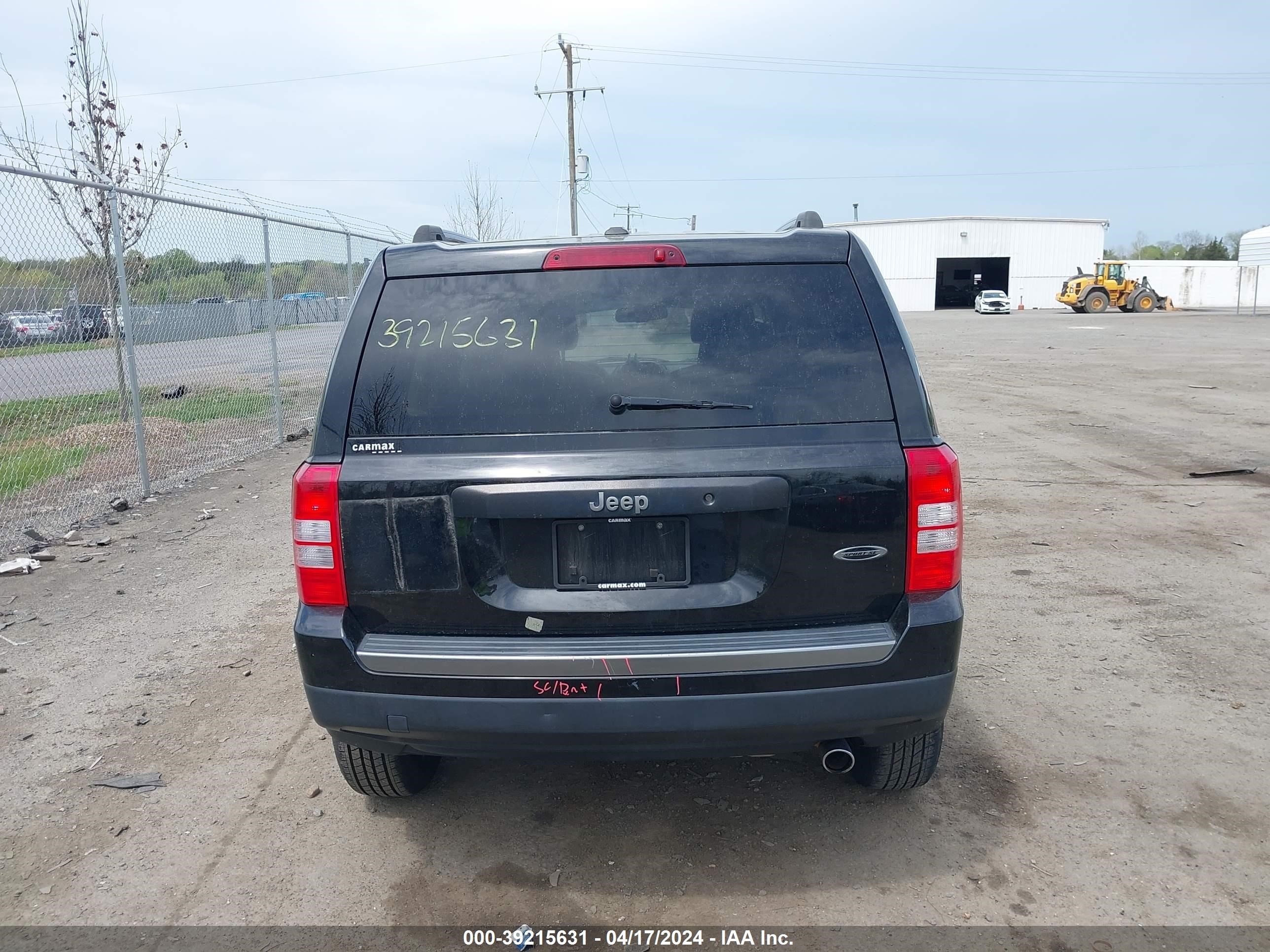 2017 Jeep Patriot Sport Se Fwd vin: 1C4NJPBA6HD200628