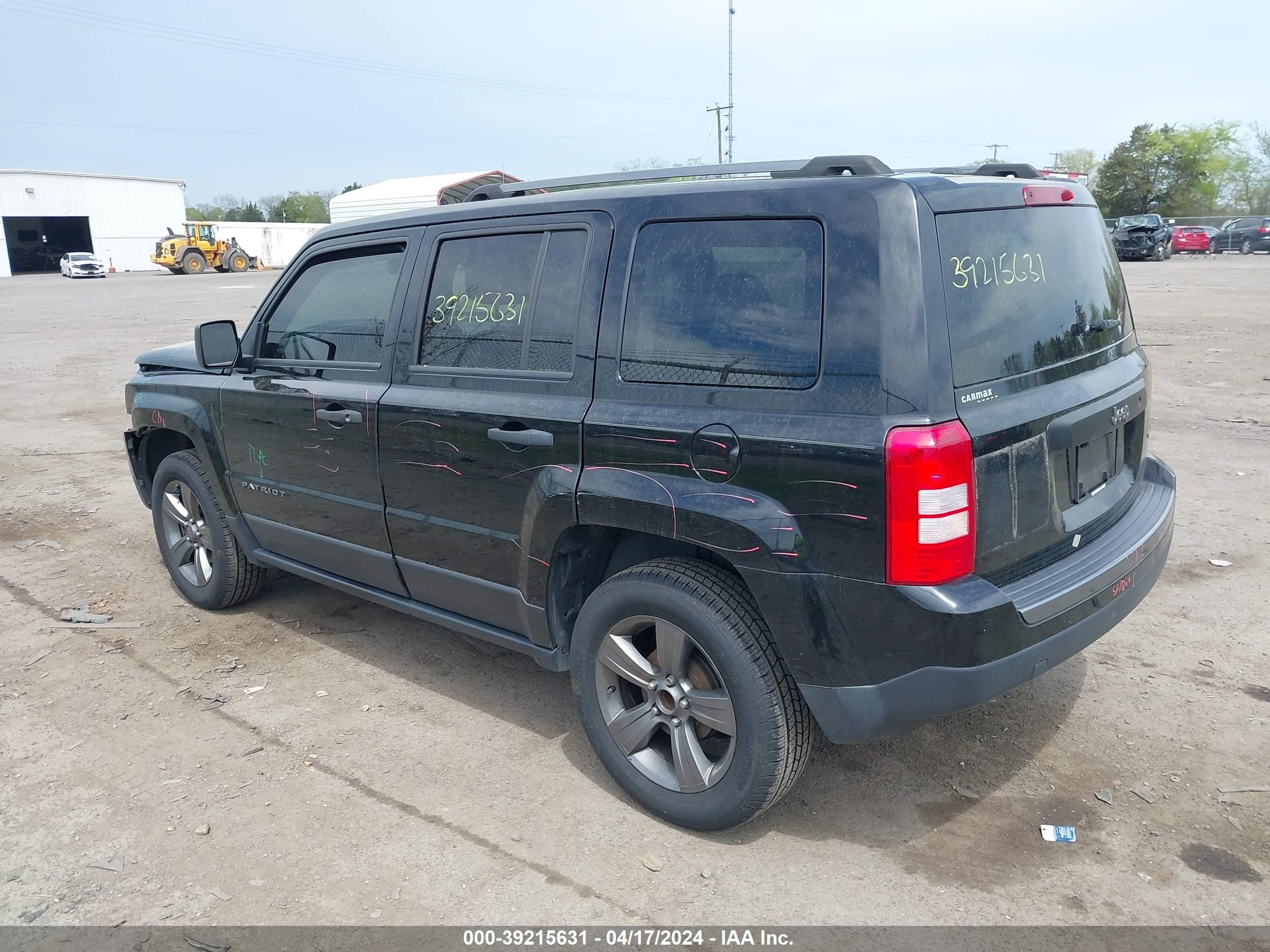 2017 Jeep Patriot Sport Se Fwd vin: 1C4NJPBA6HD200628