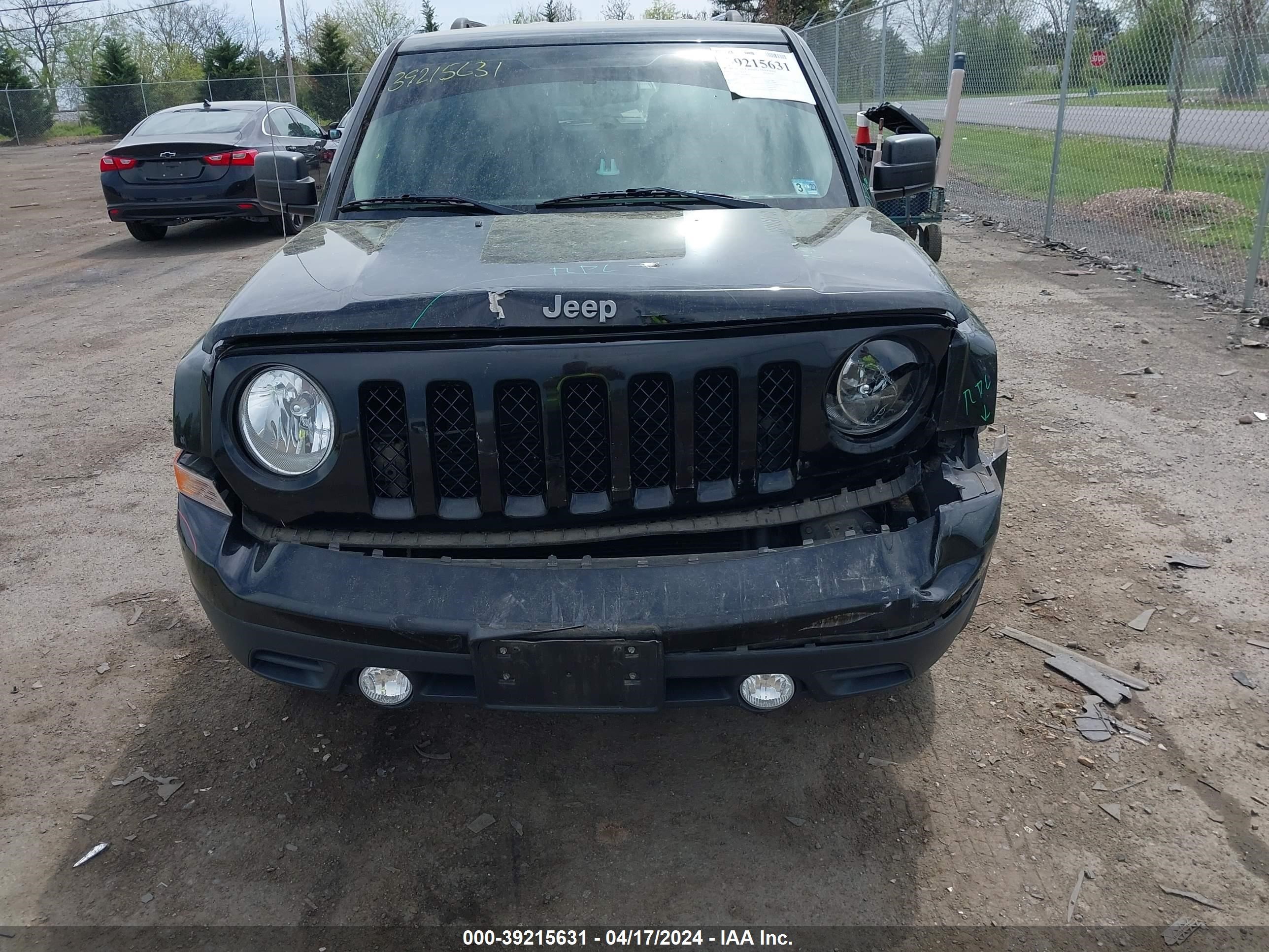 2017 Jeep Patriot Sport Se Fwd vin: 1C4NJPBA6HD200628