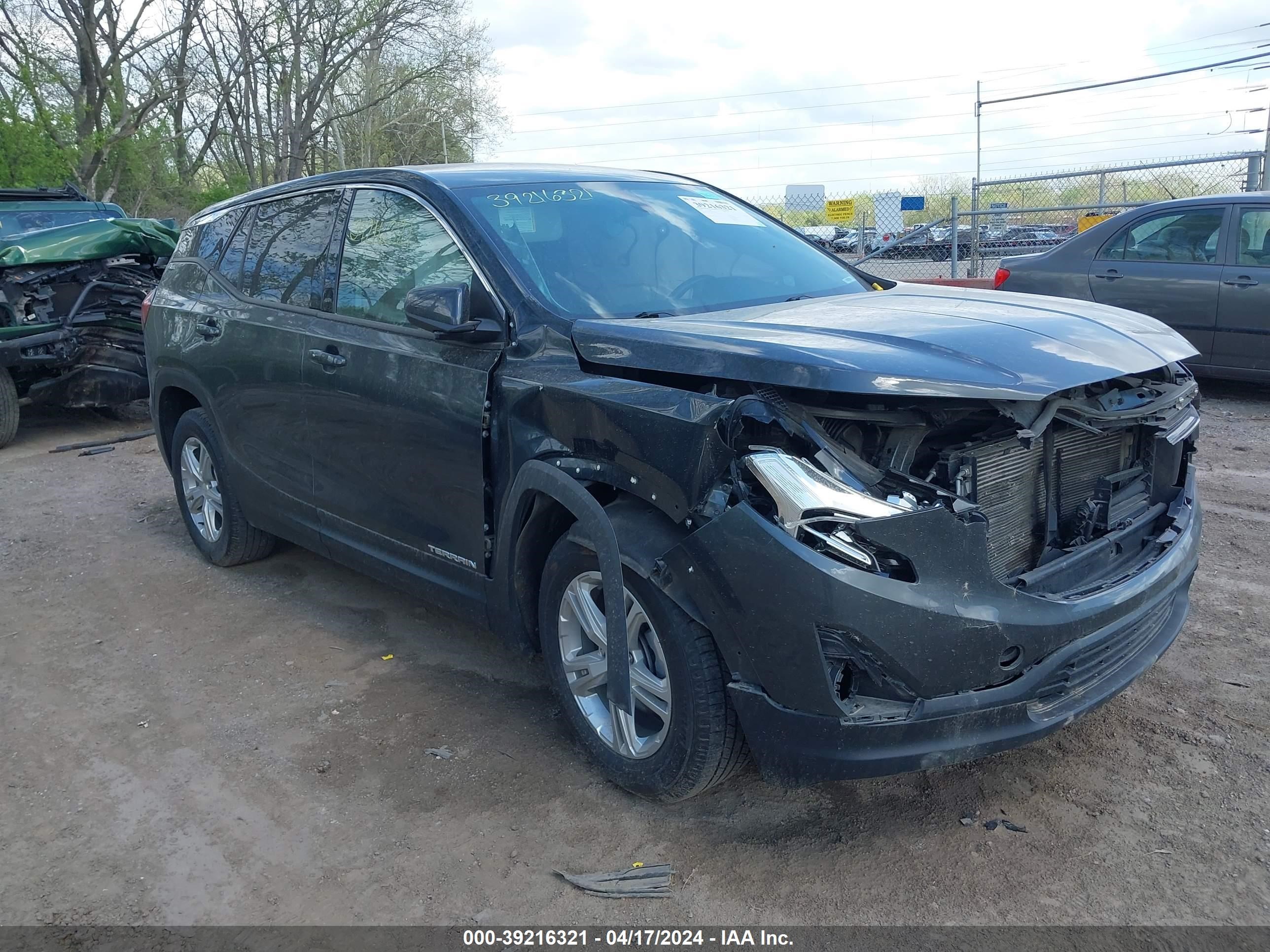 2019 GMC Terrain Sle vin: 3GKALMEV5KL329990