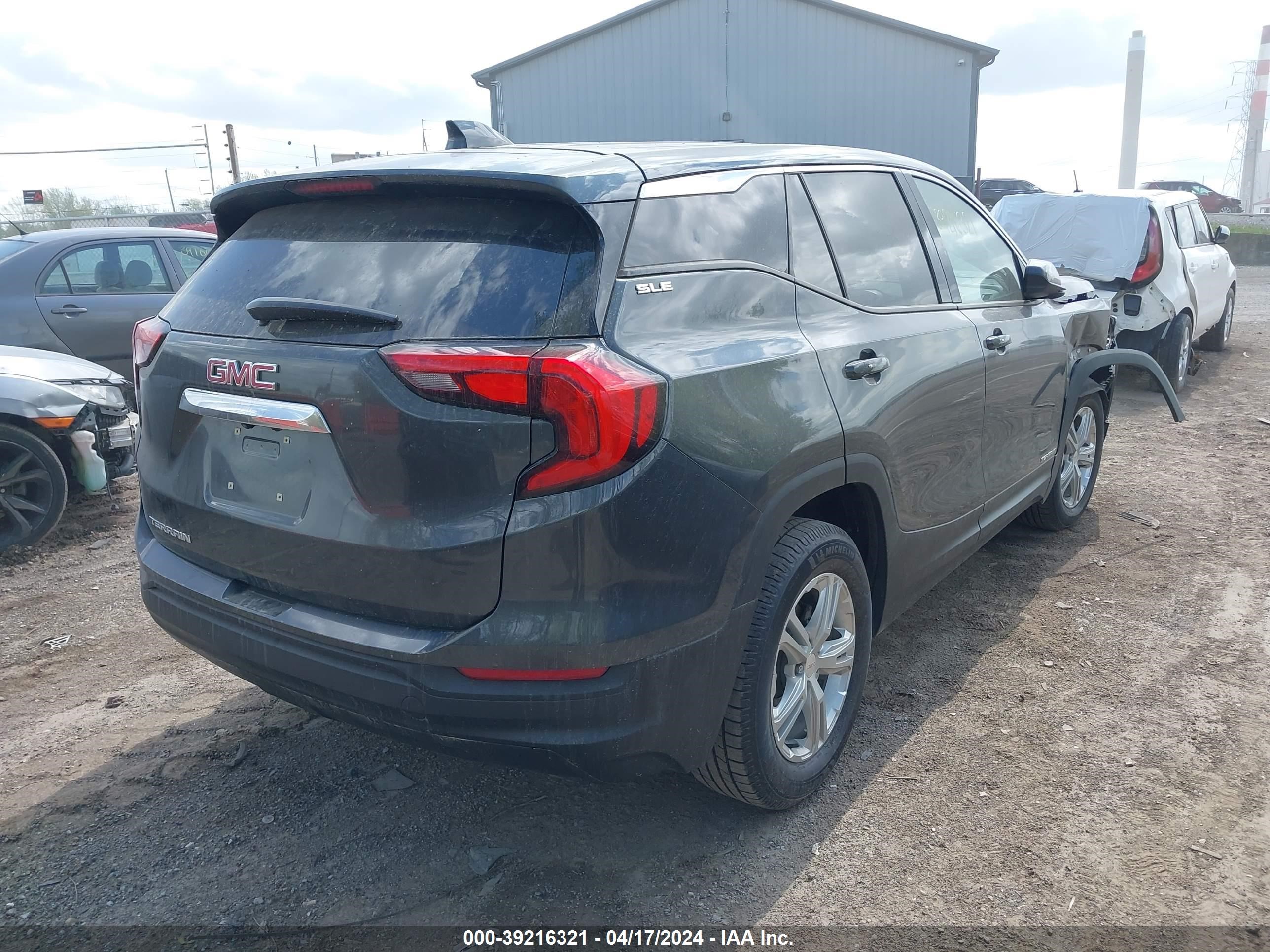 2019 GMC Terrain Sle vin: 3GKALMEV5KL329990