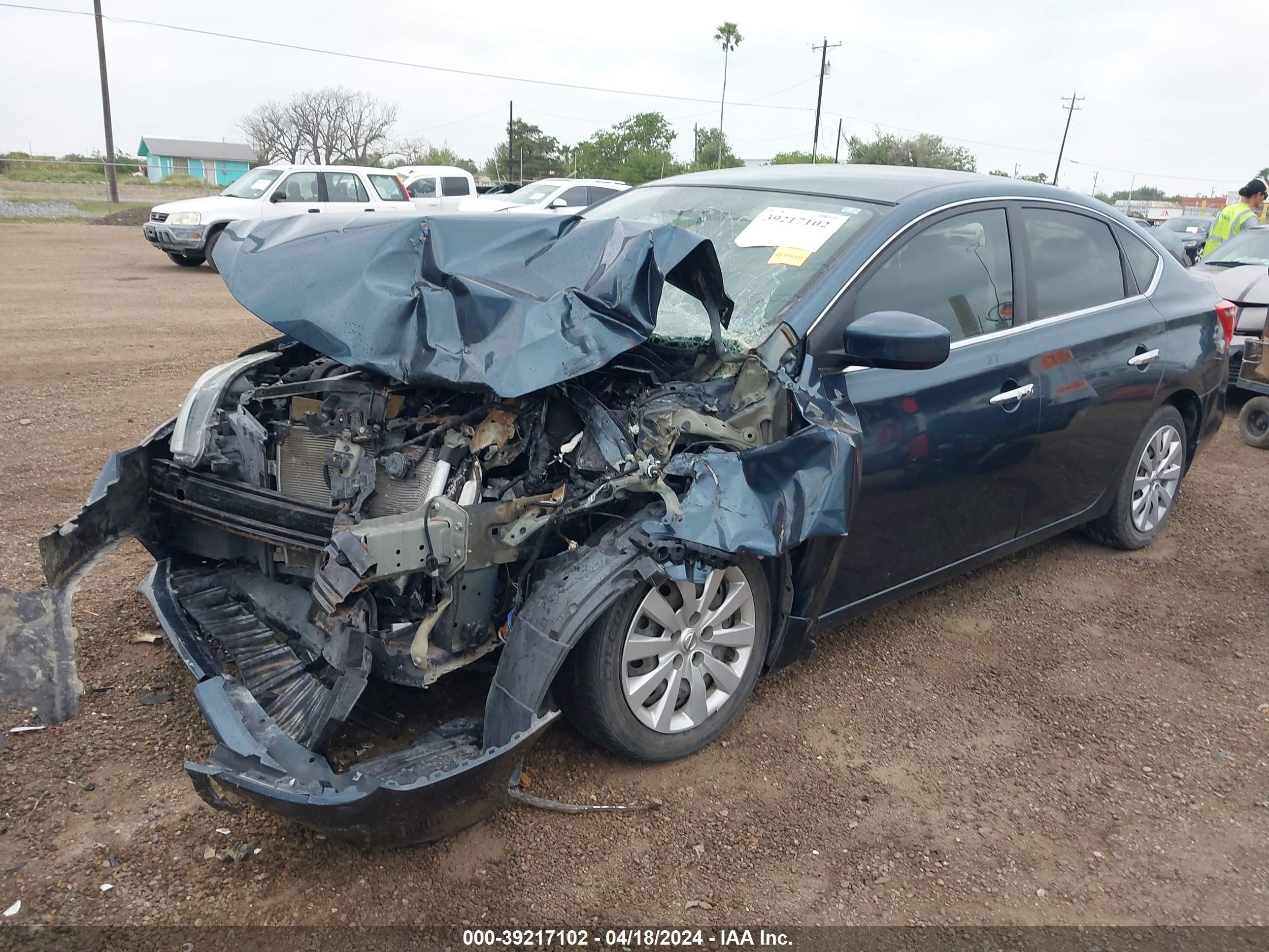 2016 Nissan Sentra Sv vin: 3N1AB7AP9GY333657