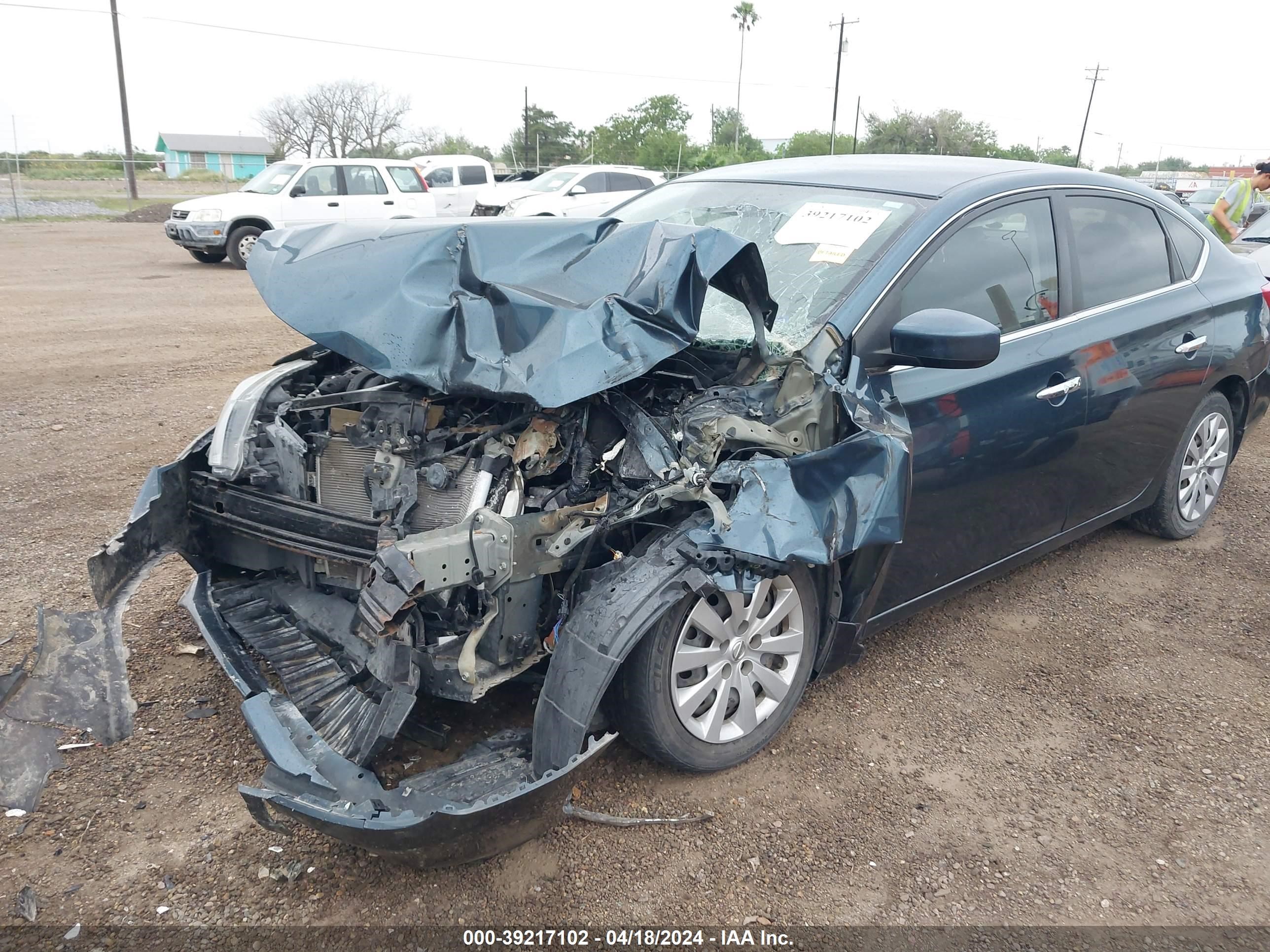 2016 Nissan Sentra Sv vin: 3N1AB7AP9GY333657