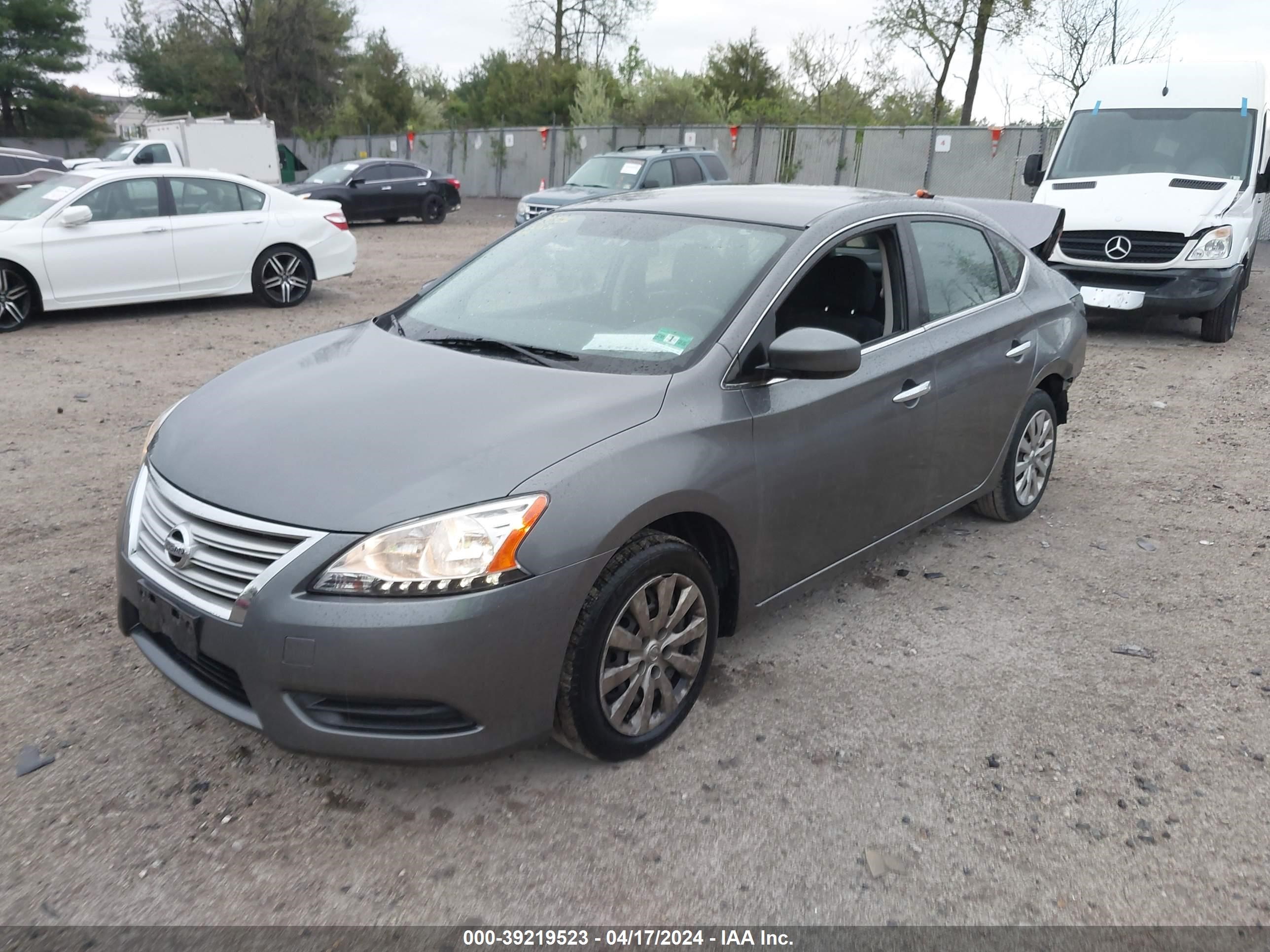 2015 Nissan Sentra Sv vin: 3N1AB7AP7FL689973