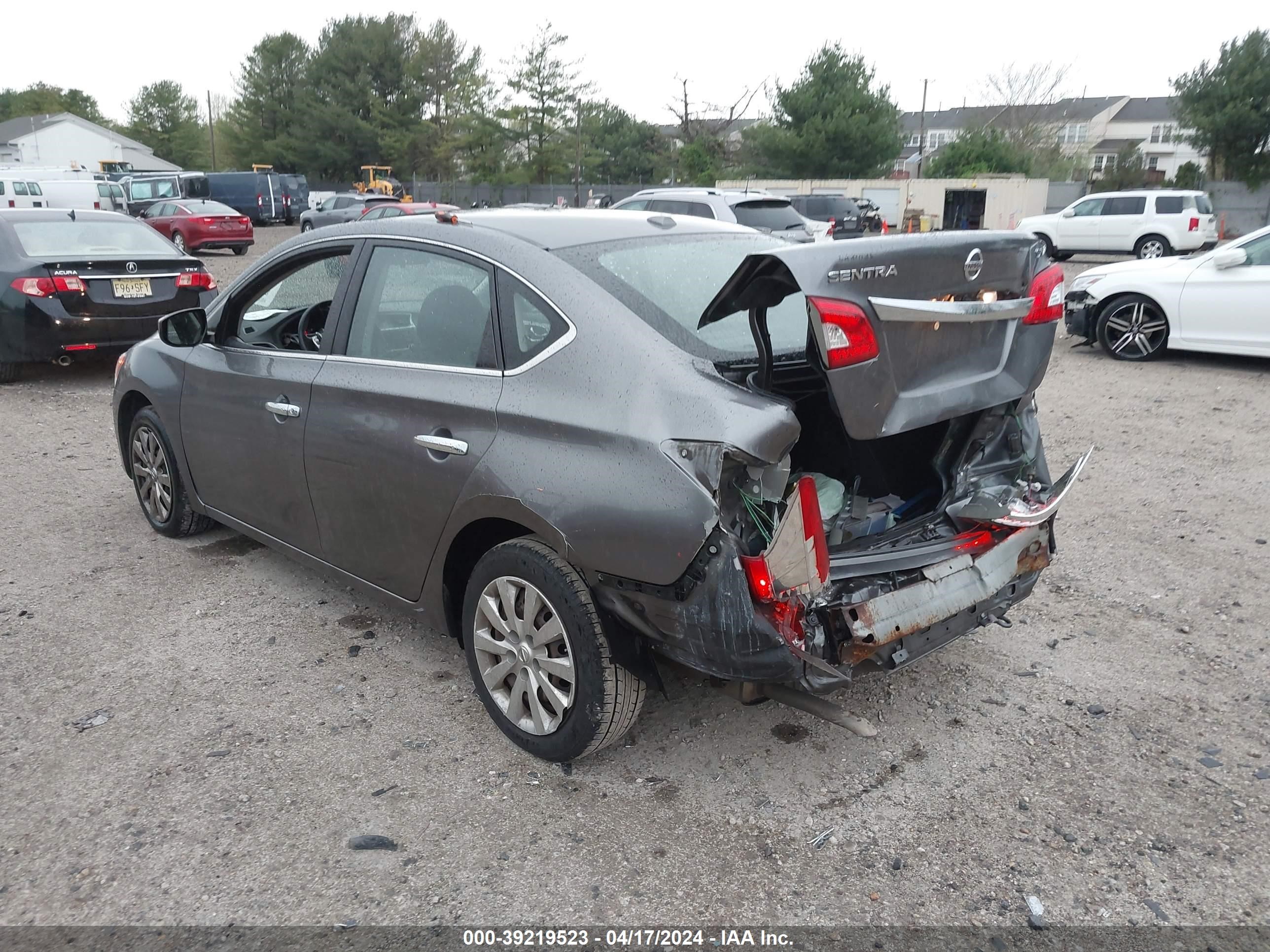 2015 Nissan Sentra Sv vin: 3N1AB7AP7FL689973