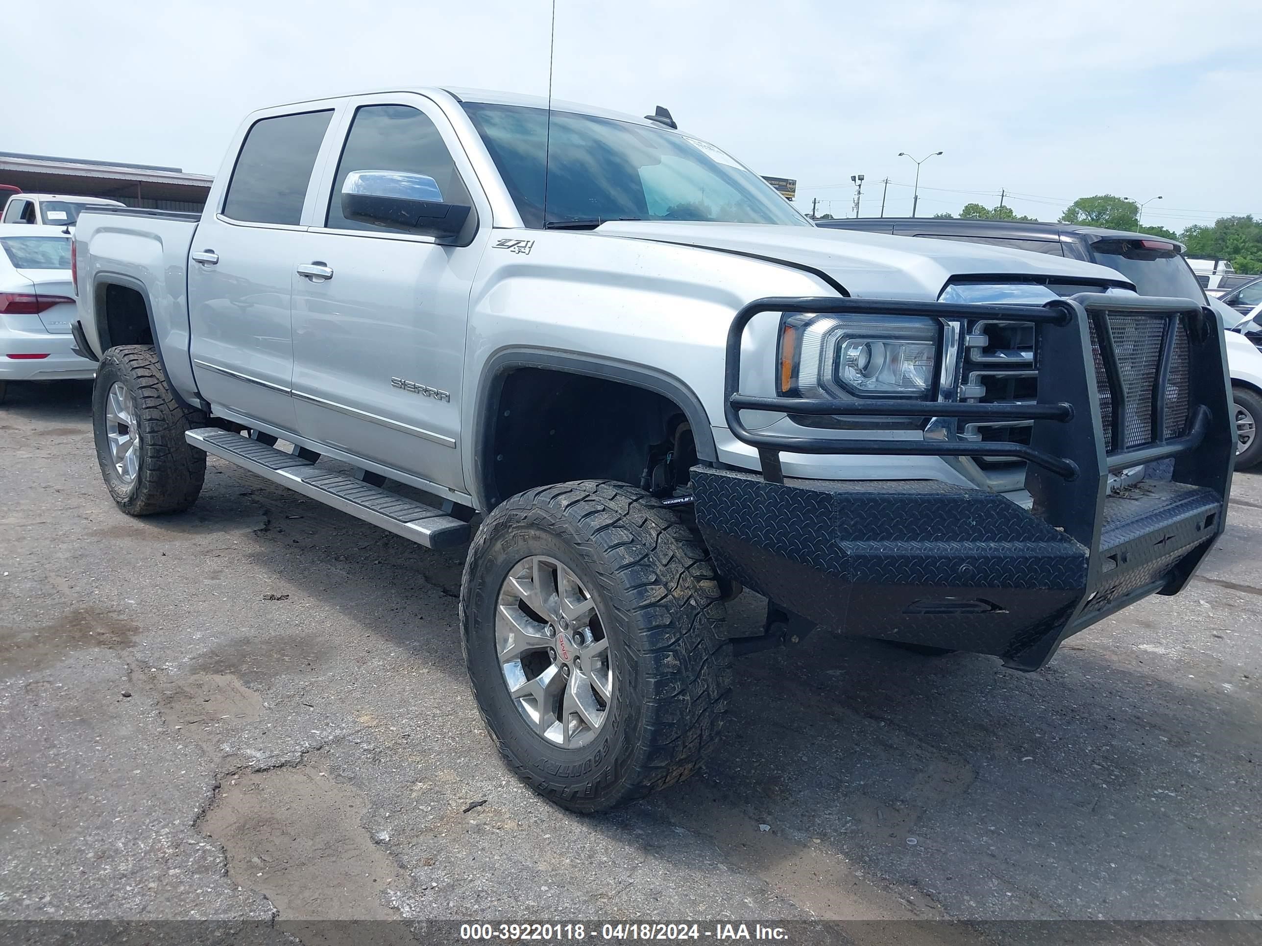 2017 GMC Sierra 1500 Slt vin: 3GTU2NEC7HG228144