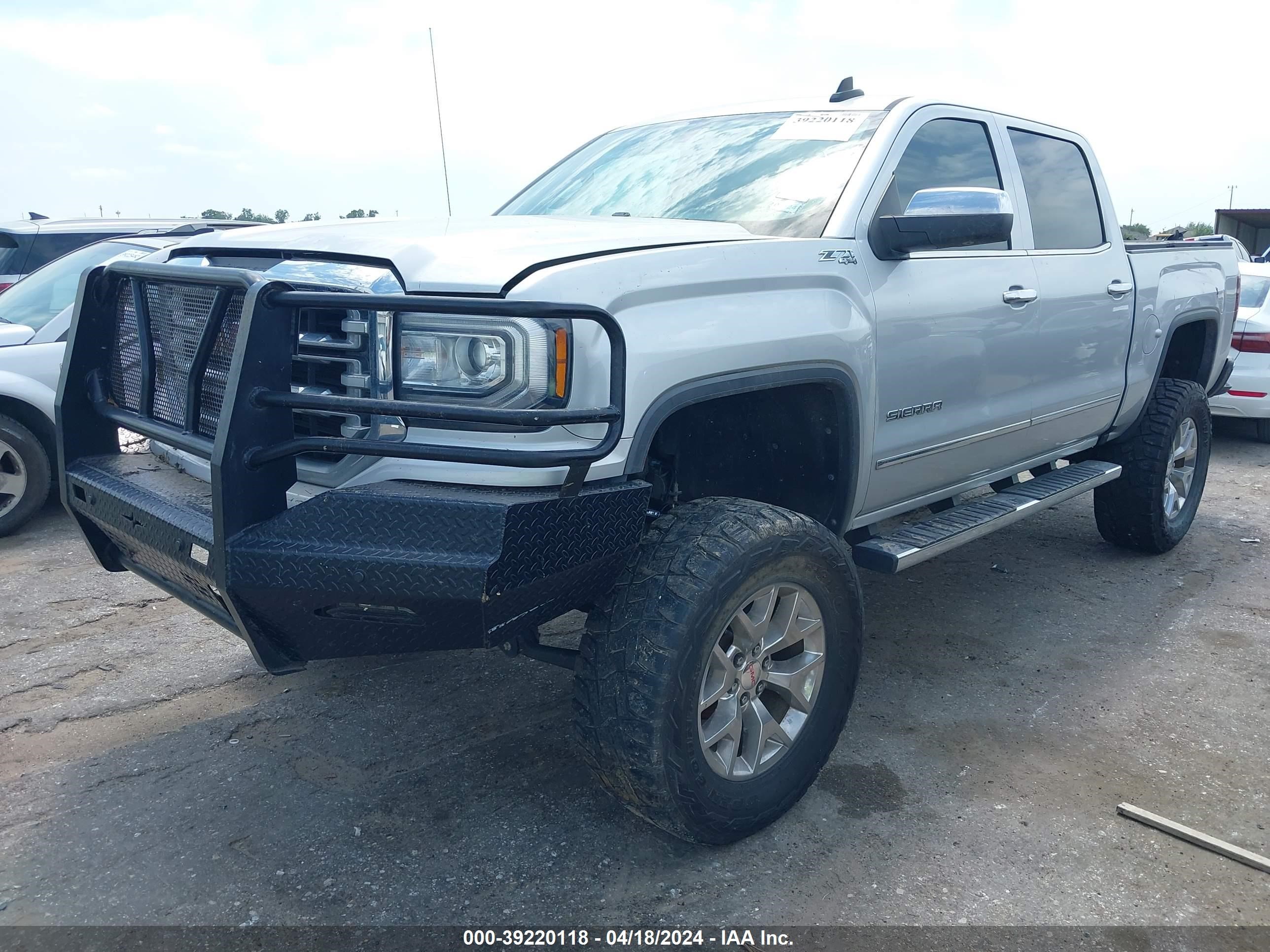 2017 GMC Sierra 1500 Slt vin: 3GTU2NEC7HG228144