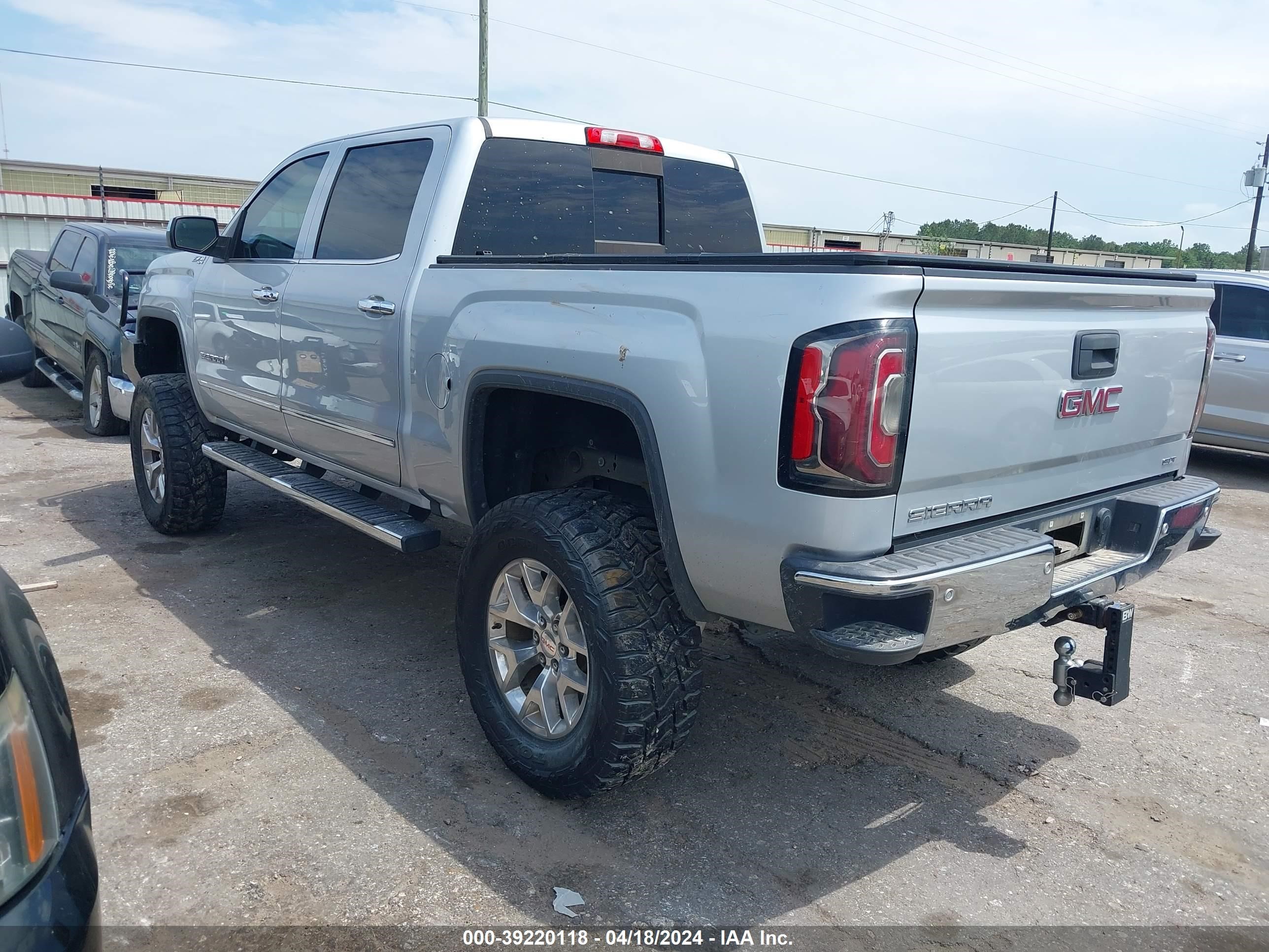 2017 GMC Sierra 1500 Slt vin: 3GTU2NEC7HG228144