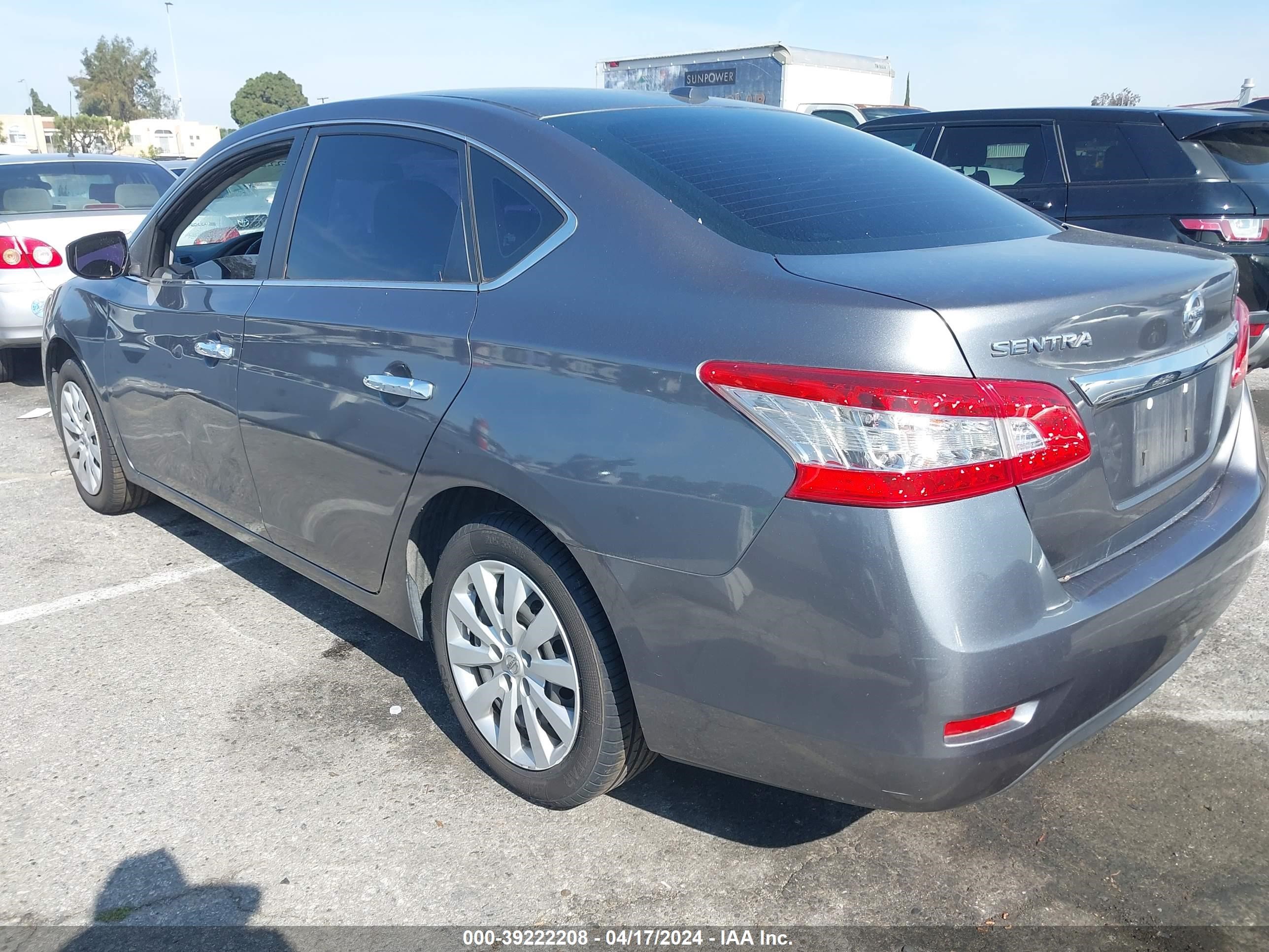 2015 Nissan Sentra Fe+ S/S/Sl/Sr/Sv vin: 3N1AB7APXFL661603