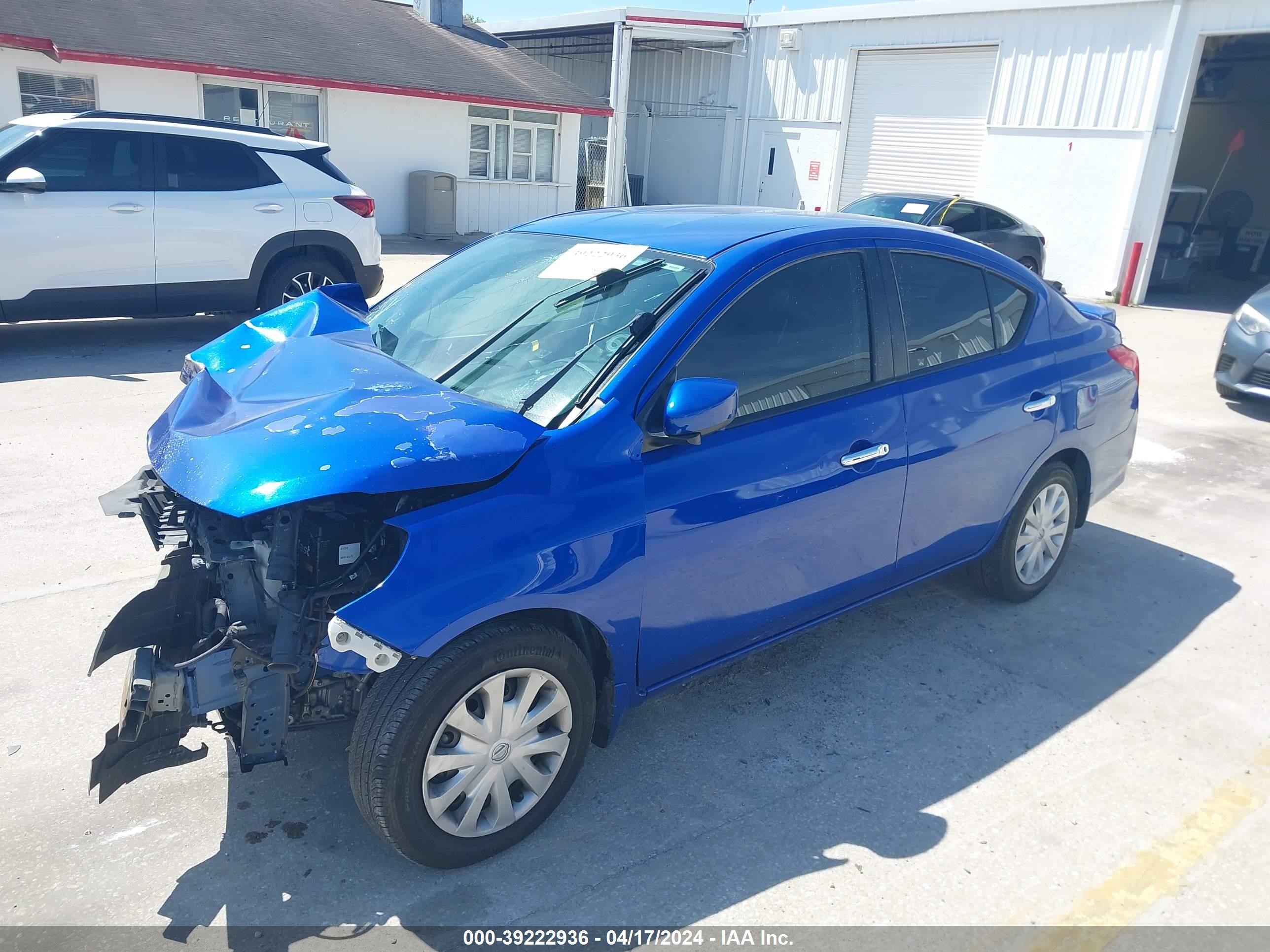 2017 Nissan Versa 1.6 Sv vin: 3N1CN7AP3HL822893