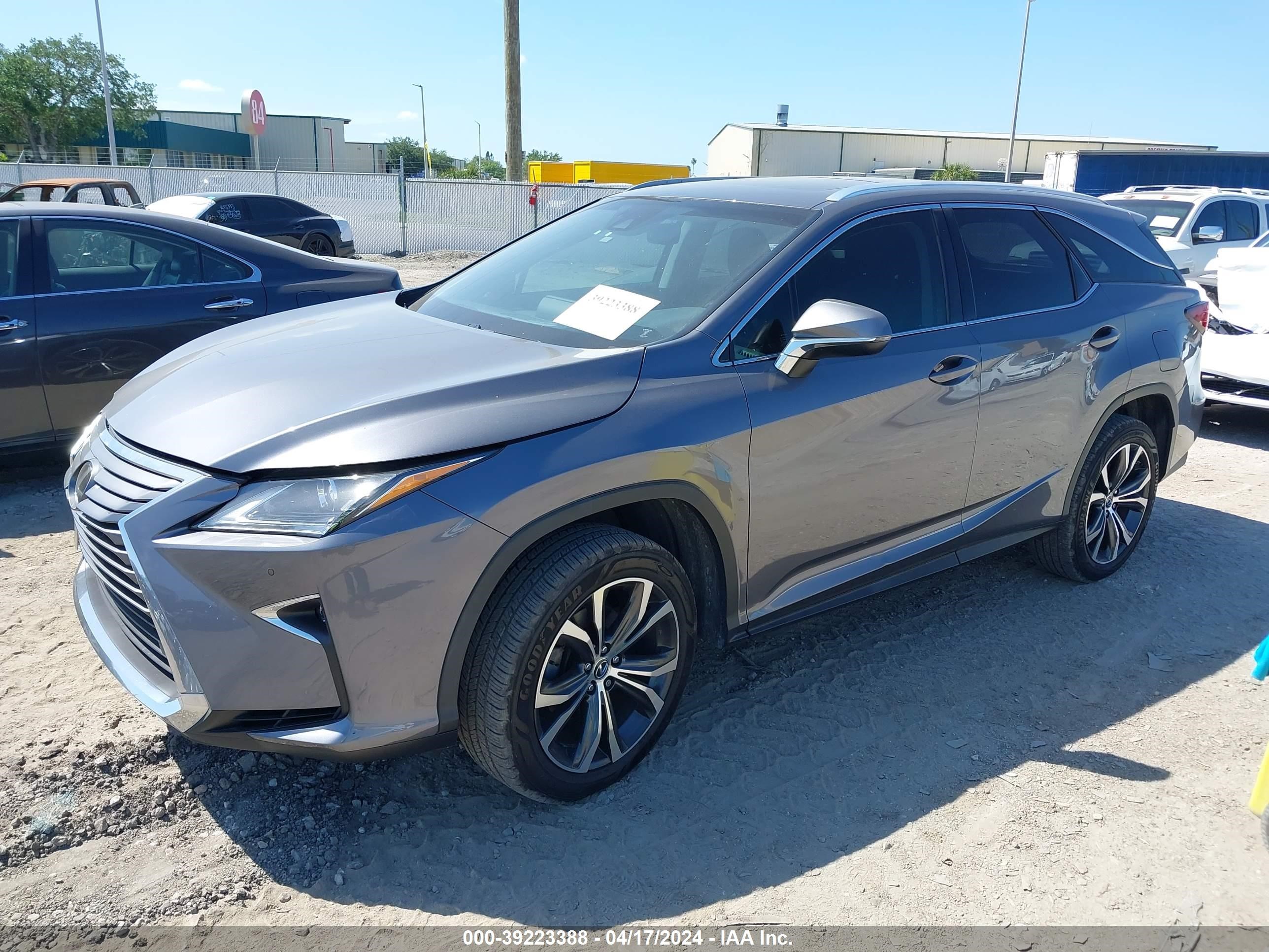 2018 Lexus Rx 350L Premium vin: JTJGZKCA2J2007734