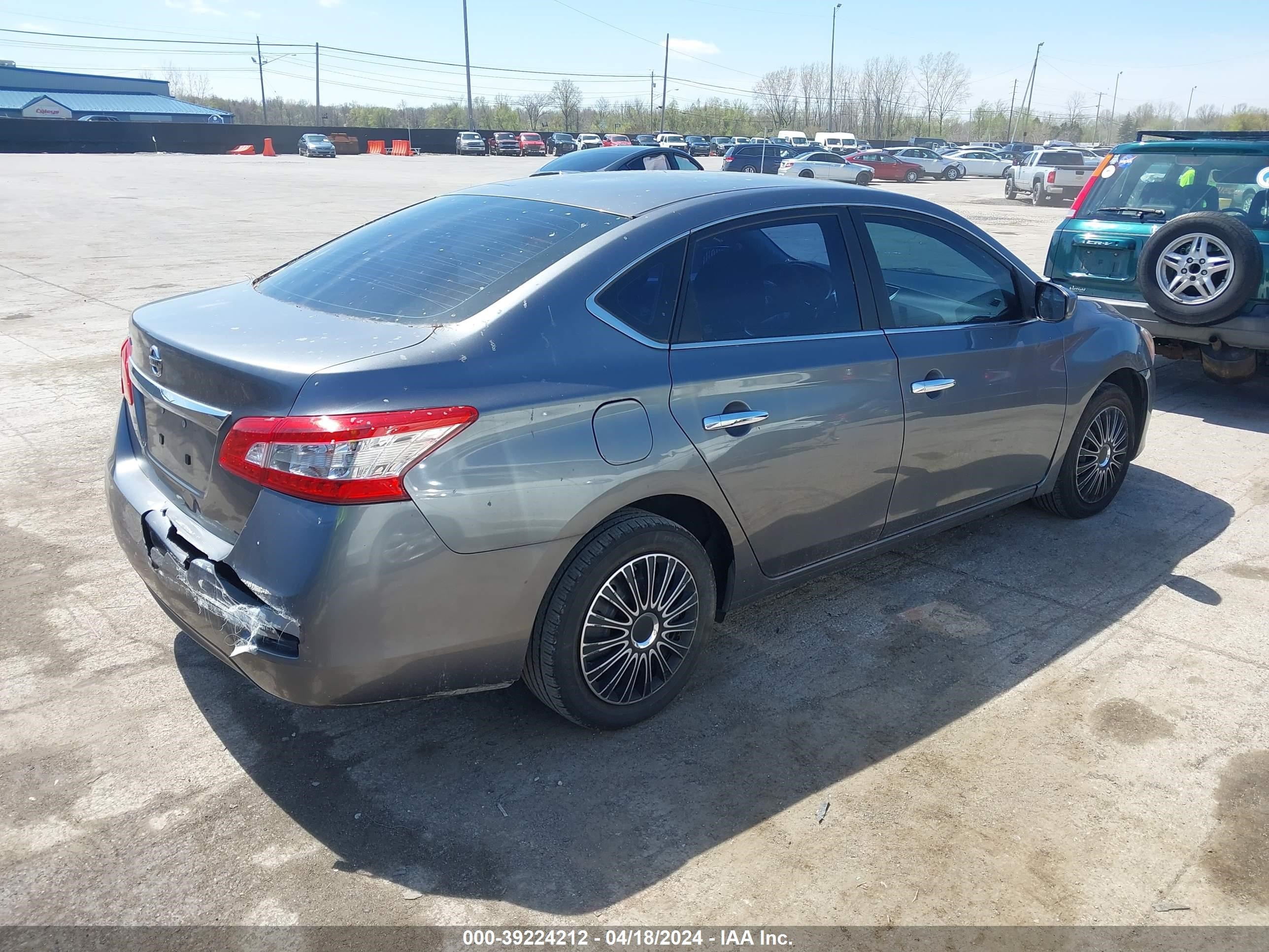 2015 Nissan Sentra S vin: 3N1AB7APXFY346352