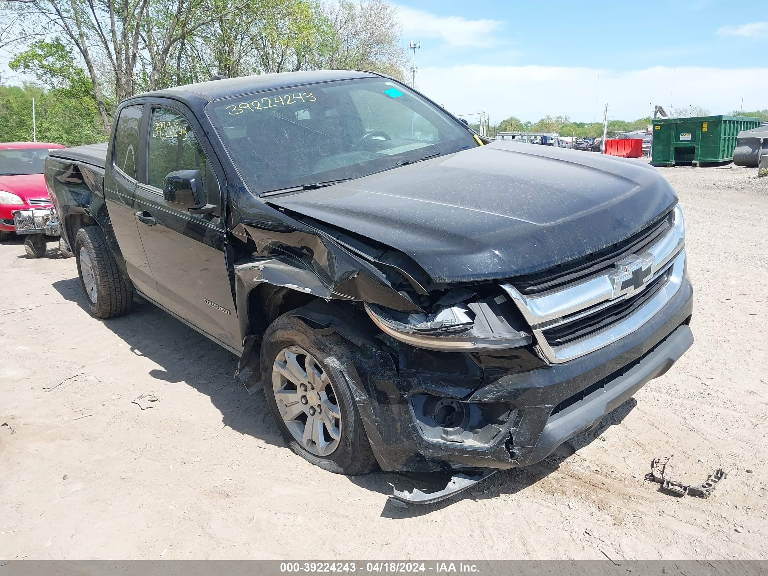 2018 Chevrolet Colorado Lt vin: 1GCHSCEA0J1225269