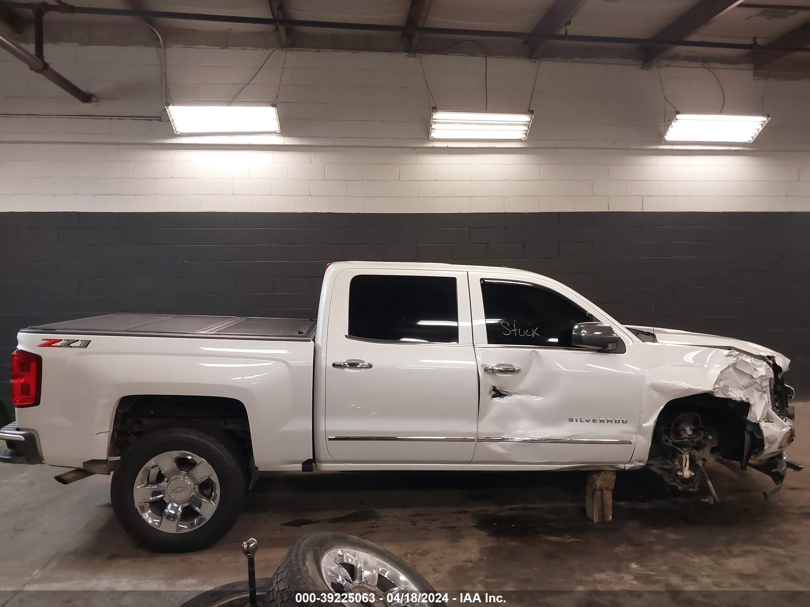 2018 Chevrolet Silverado 1500 2Lz vin: 3GCUKSEJ5JG454511